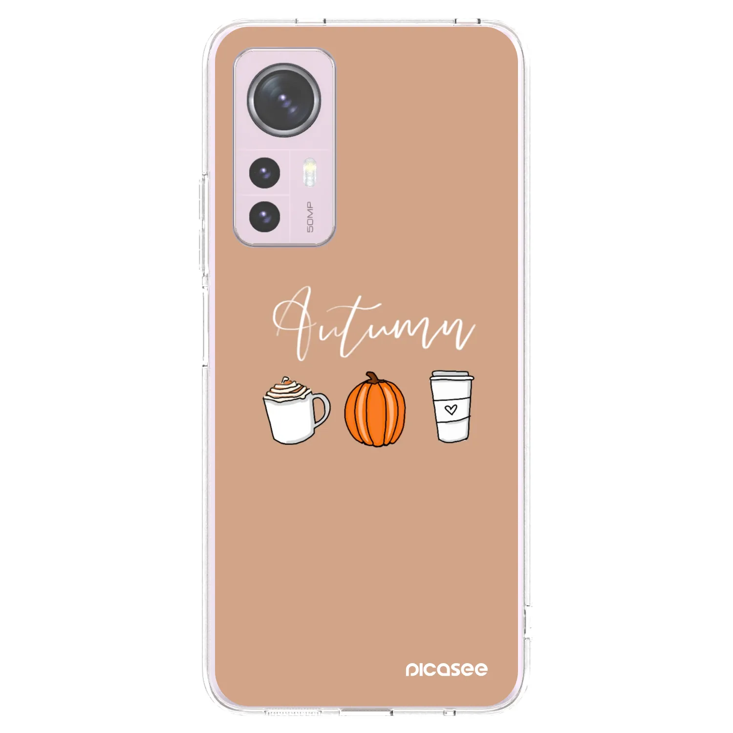 Picasee silikonový průhledný obal pro Xiaomi 12 - Autumn