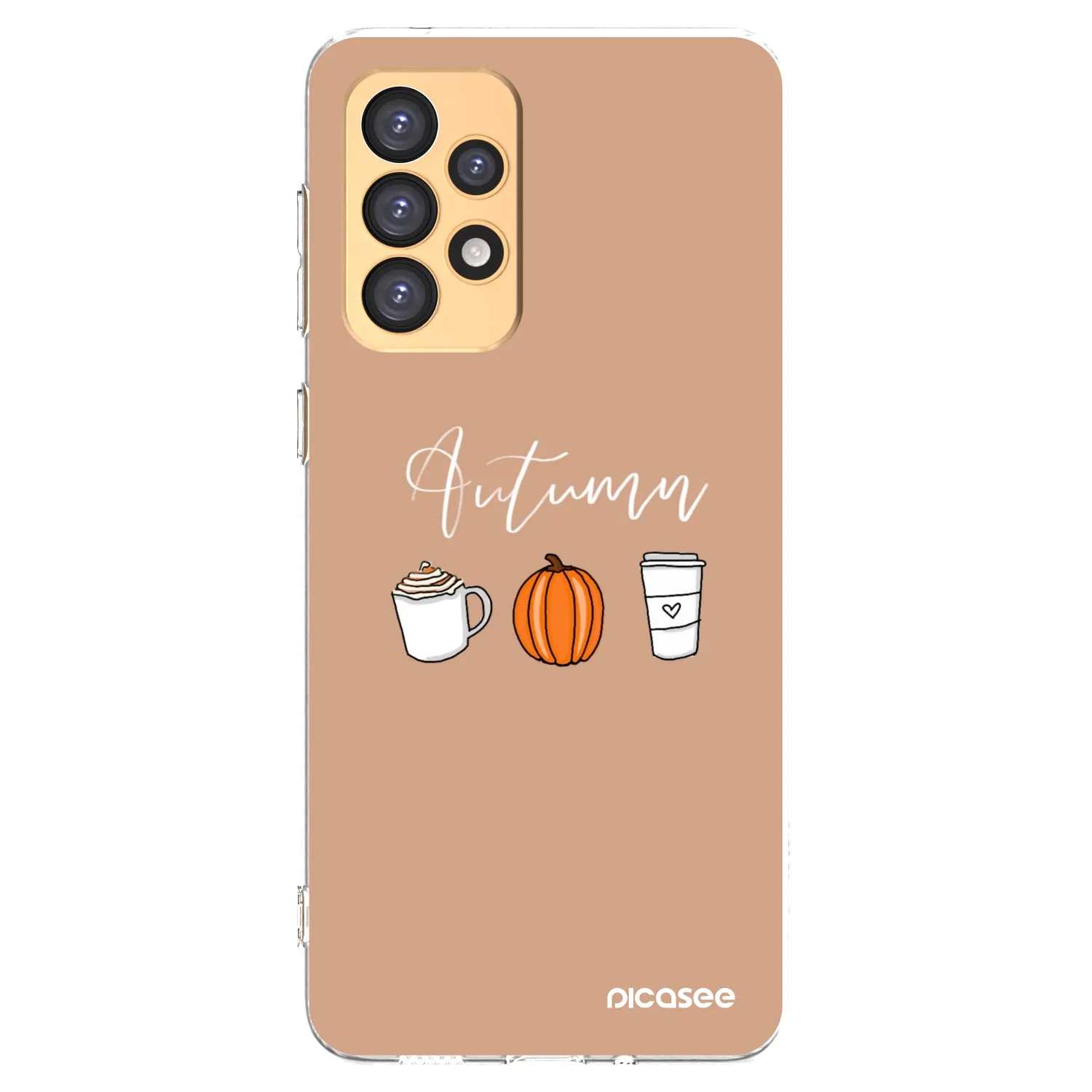 Picasee silikonový průhledný obal pro Samsung Galaxy A33 5G A336 - Autumn