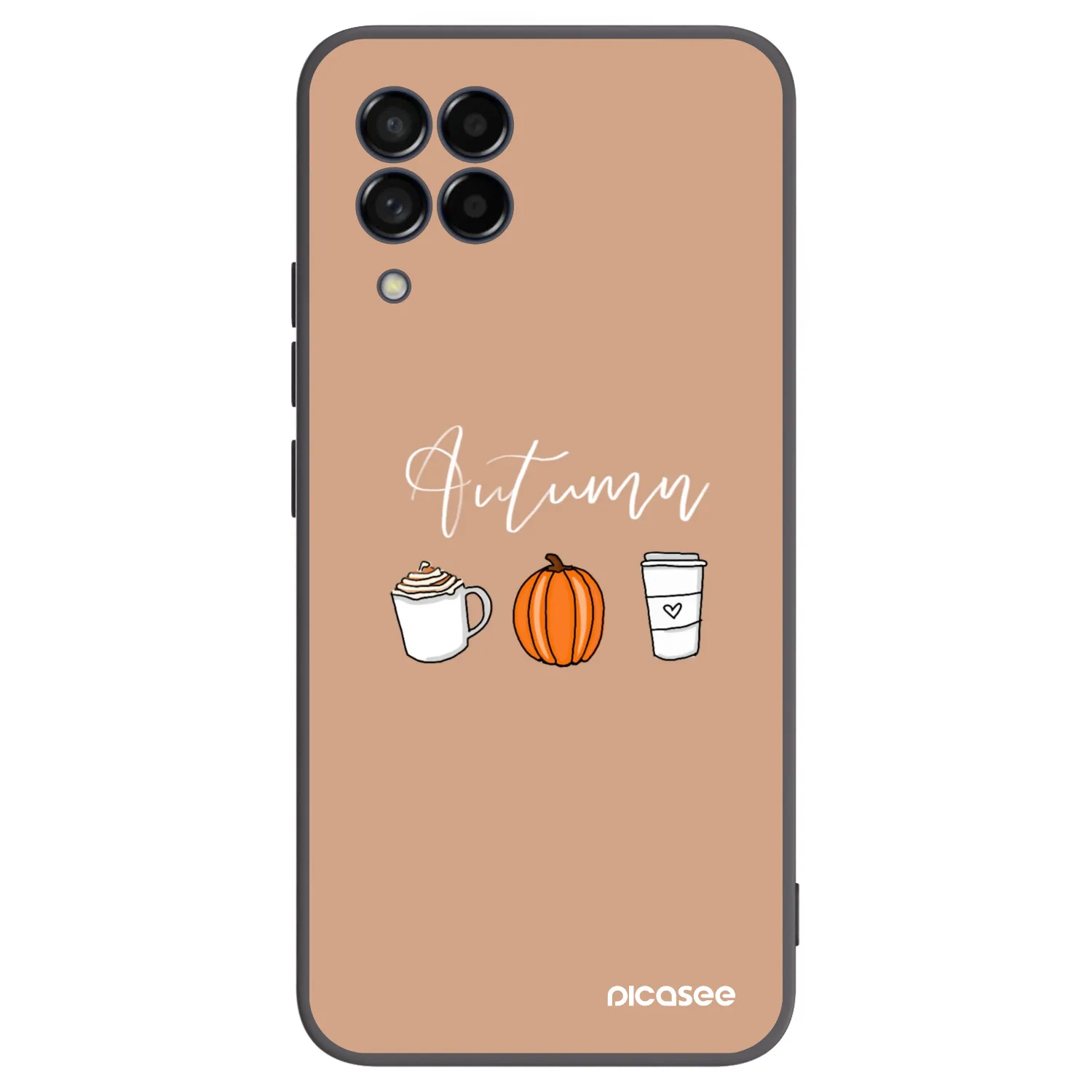 Picasee silikonový černý obal pro Samsung Galaxy M53 5G - Autumn
