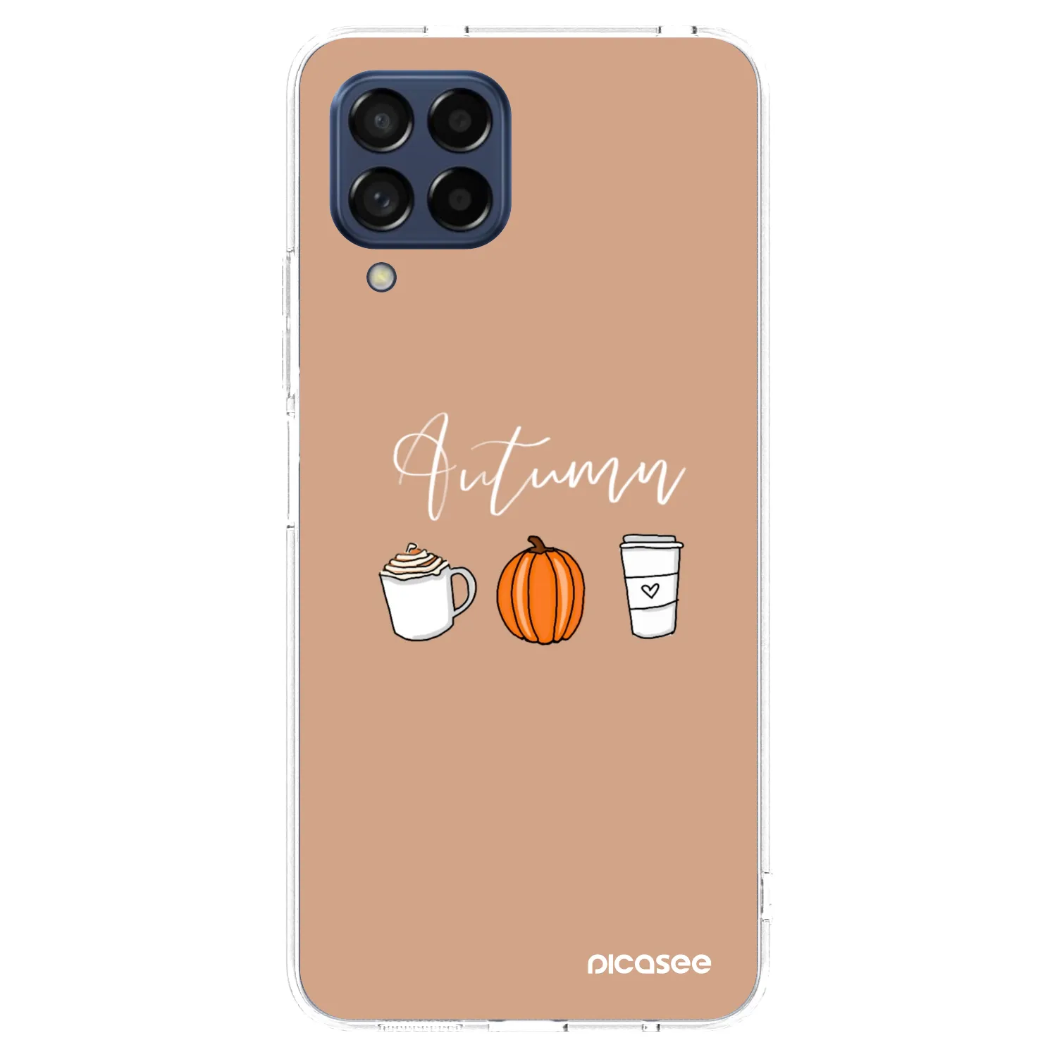 Picasee silikonový průhledný obal pro Samsung Galaxy M53 5G - Autumn