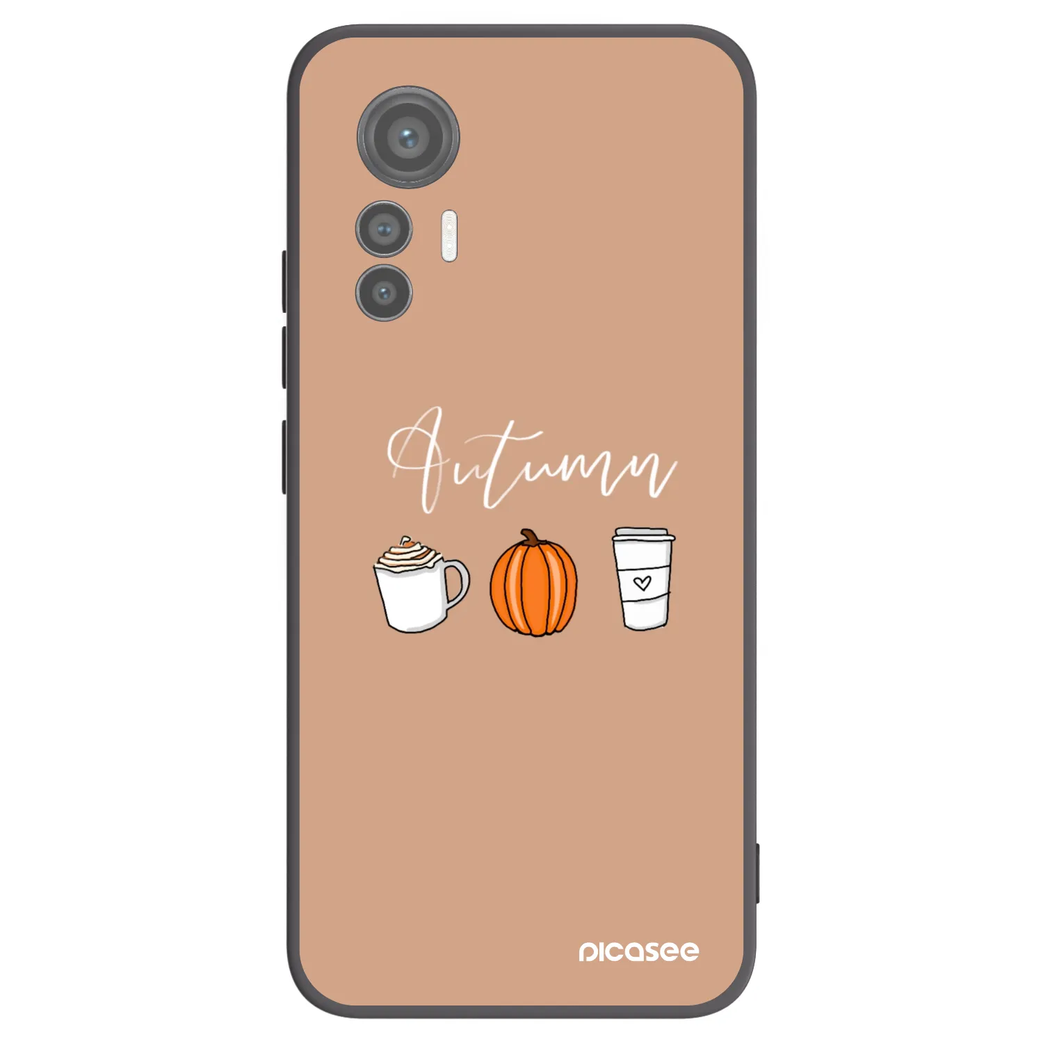 Picasee silikonový černý obal pro Xiaomi 12 Lite - Autumn