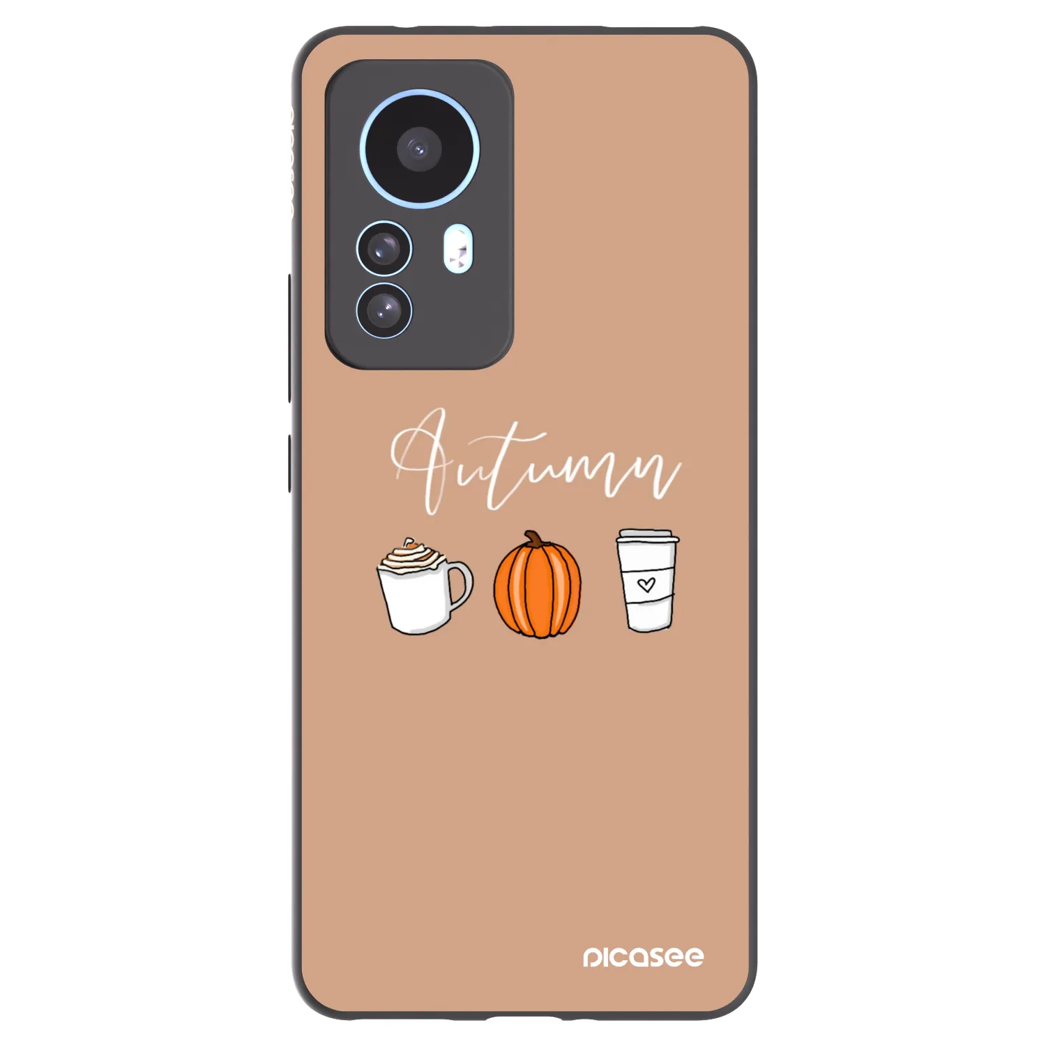 Picasee silikonový černý obal pro Xiaomi 12T - Autumn