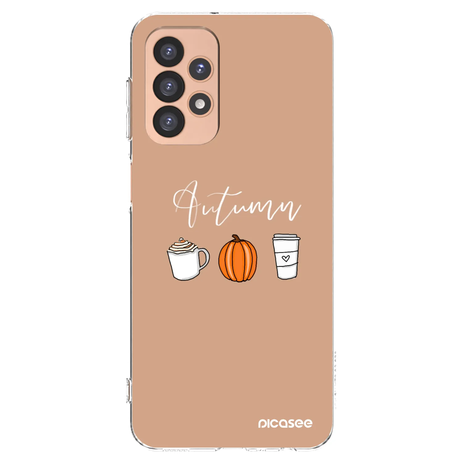 Picasee silikonový průhledný obal pro Samsung Galaxy A23 A236B 5G - Autumn