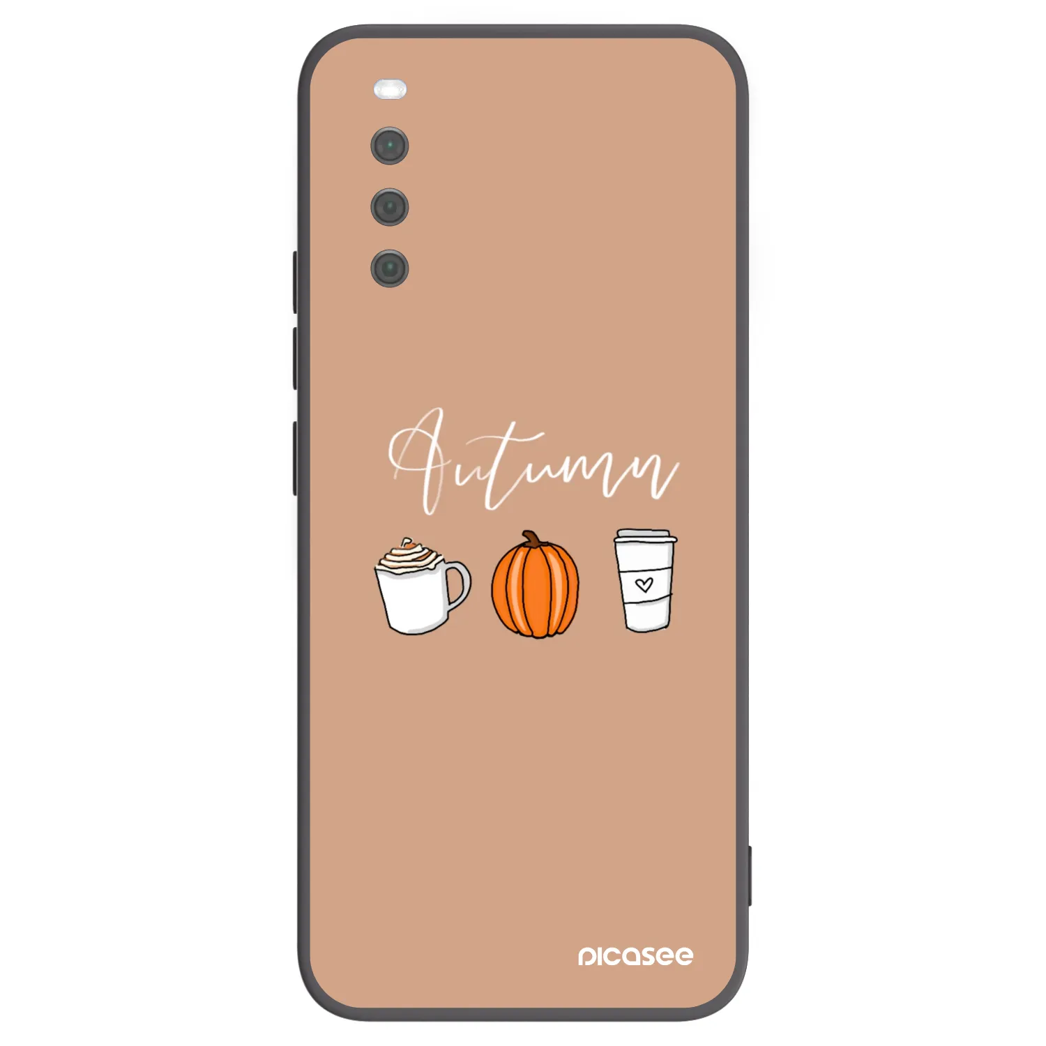 Picasee silikonový černý obal pro Sony Xperia 10 III - Autumn