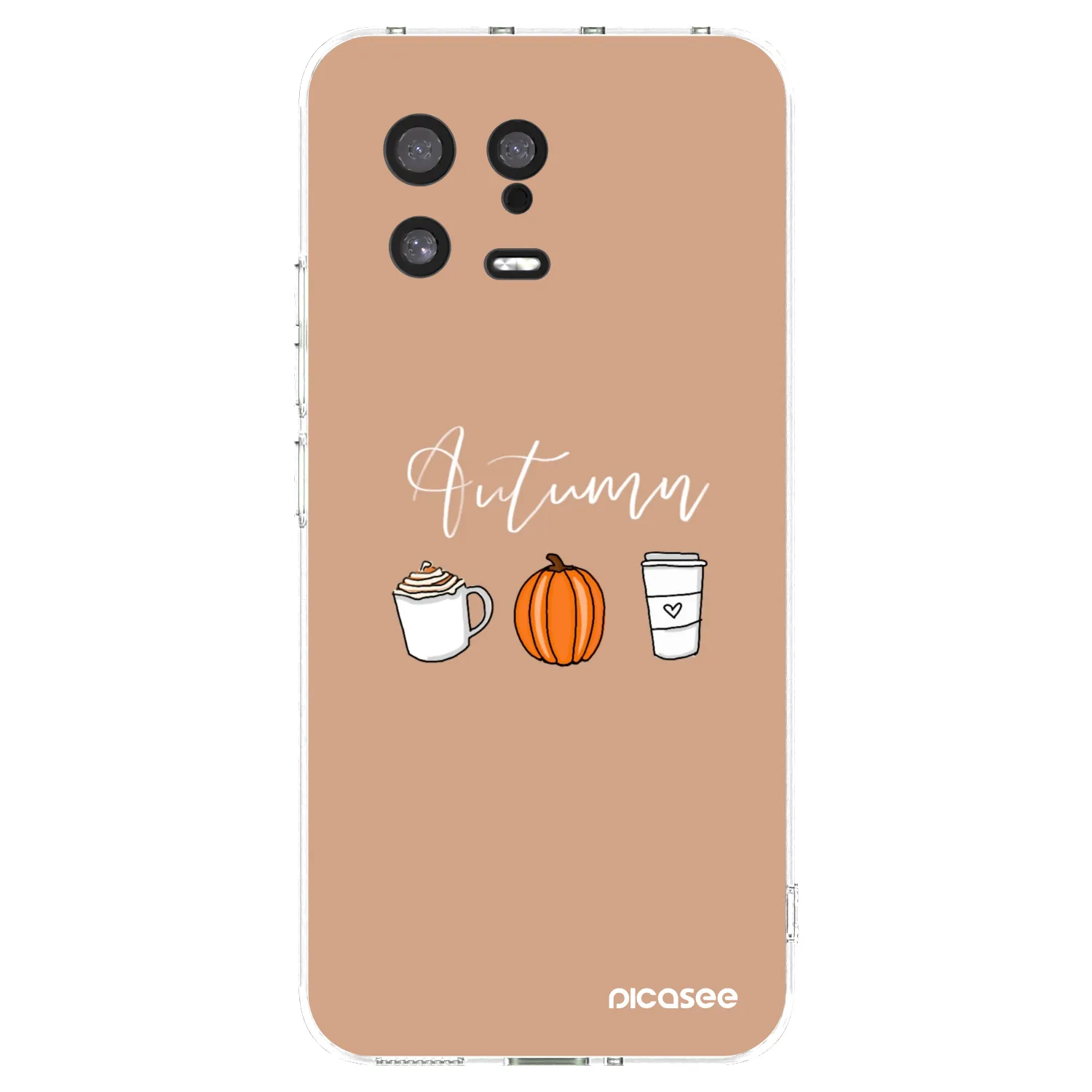 Picasee silikonový průhledný obal pro Xiaomi 13 - Autumn