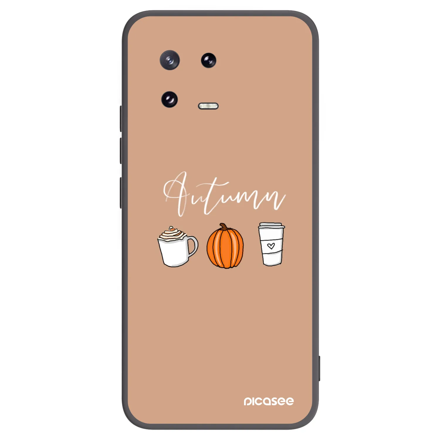 Picasee silikonový černý obal pro Xiaomi 13 Pro - Autumn
