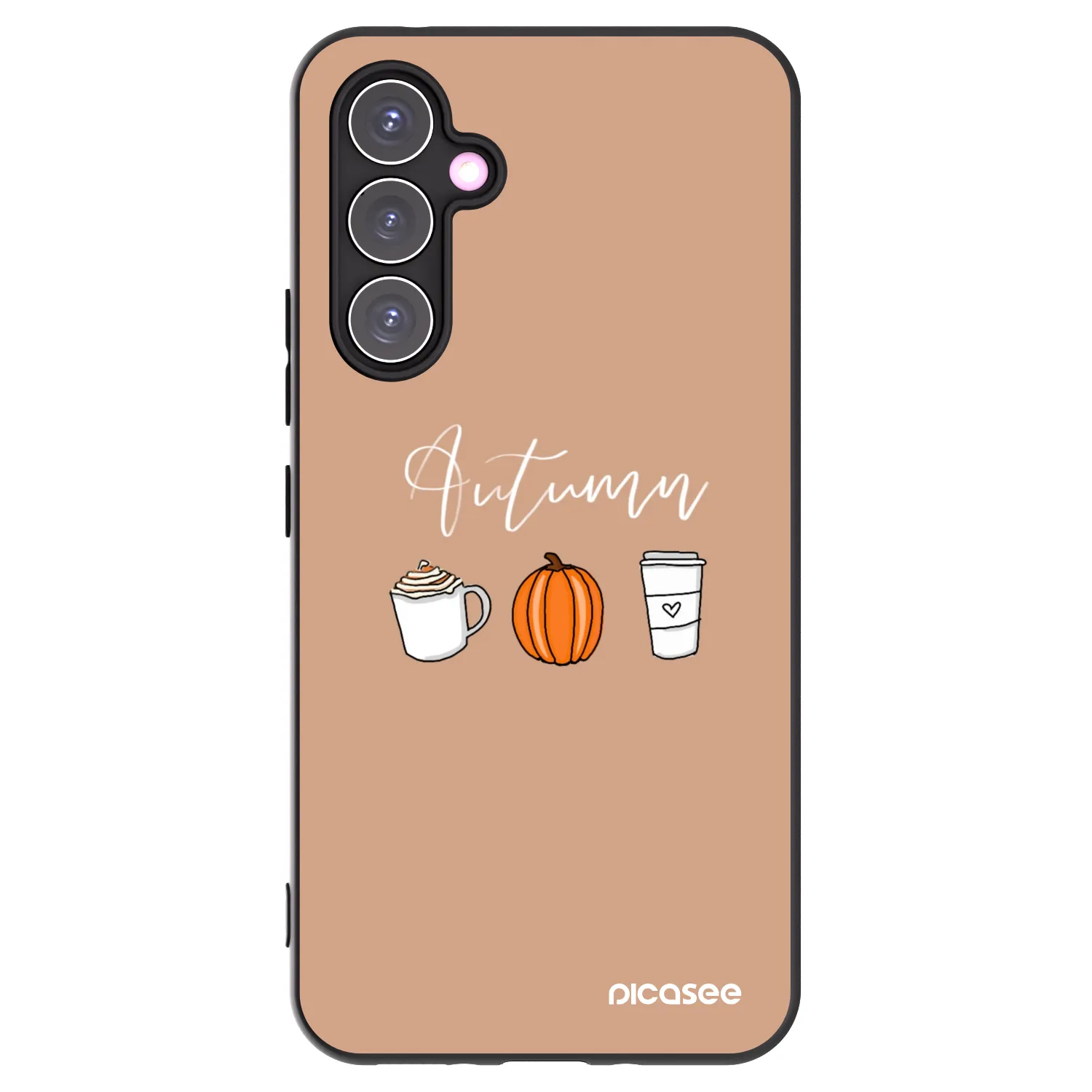 Picasee silikonový černý obal pro Samsung Galaxy A54 5G A546B - Autumn