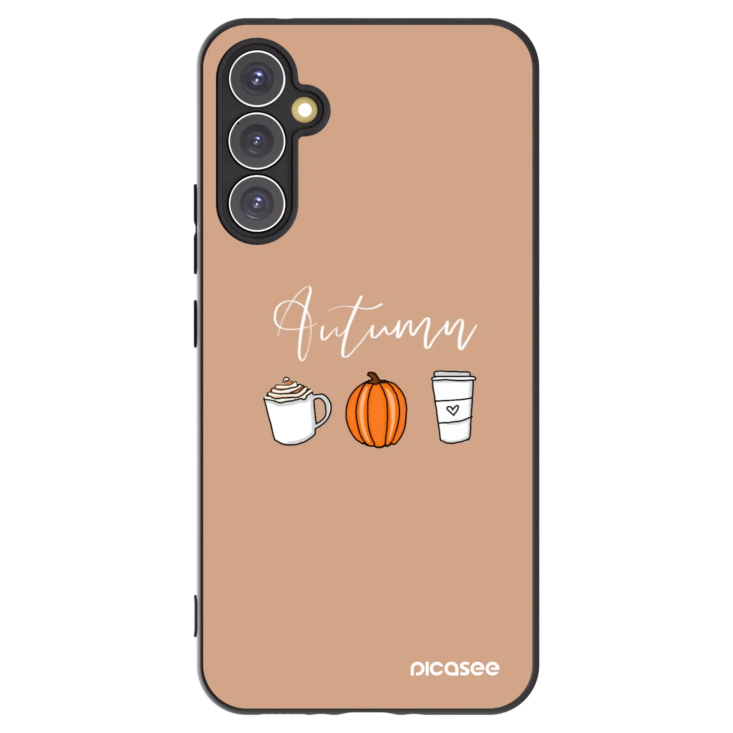 Picasee silikonový černý obal pro Samsung Galaxy A34 5G A346B - Autumn