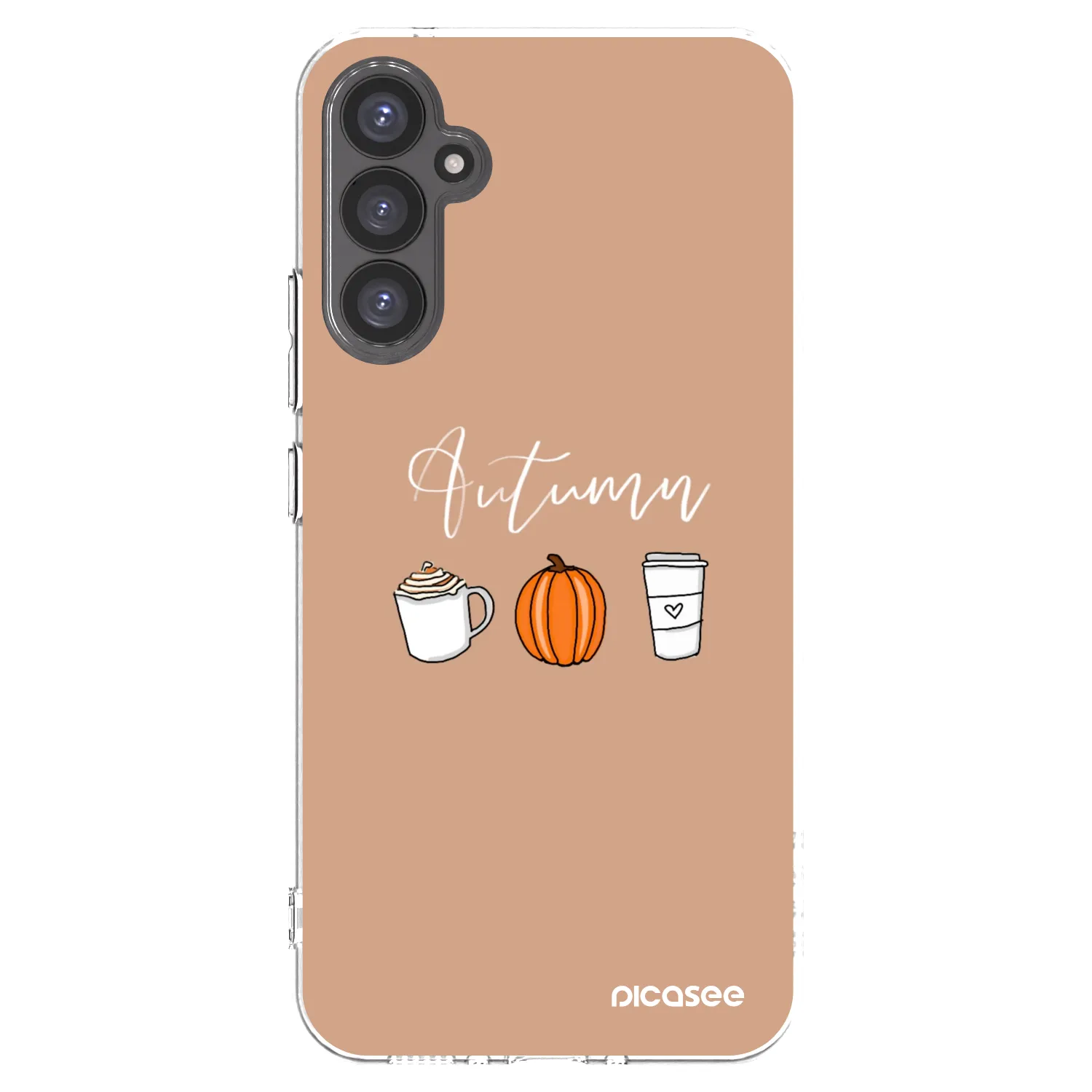 Picasee silikonový průhledný obal pro Samsung Galaxy A34 5G A346B - Autumn