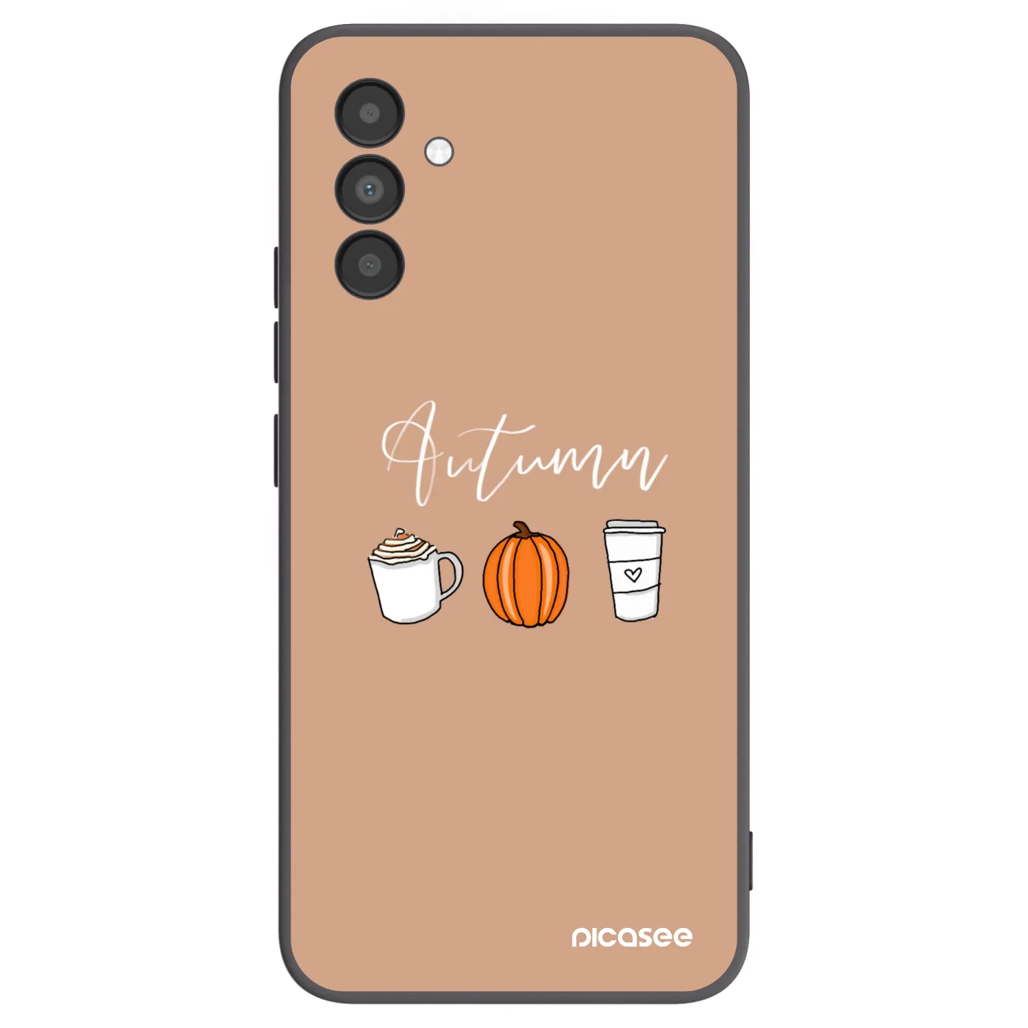 Picasee silikonový černý obal pro Samsung Galaxy A04s A047F - Autumn