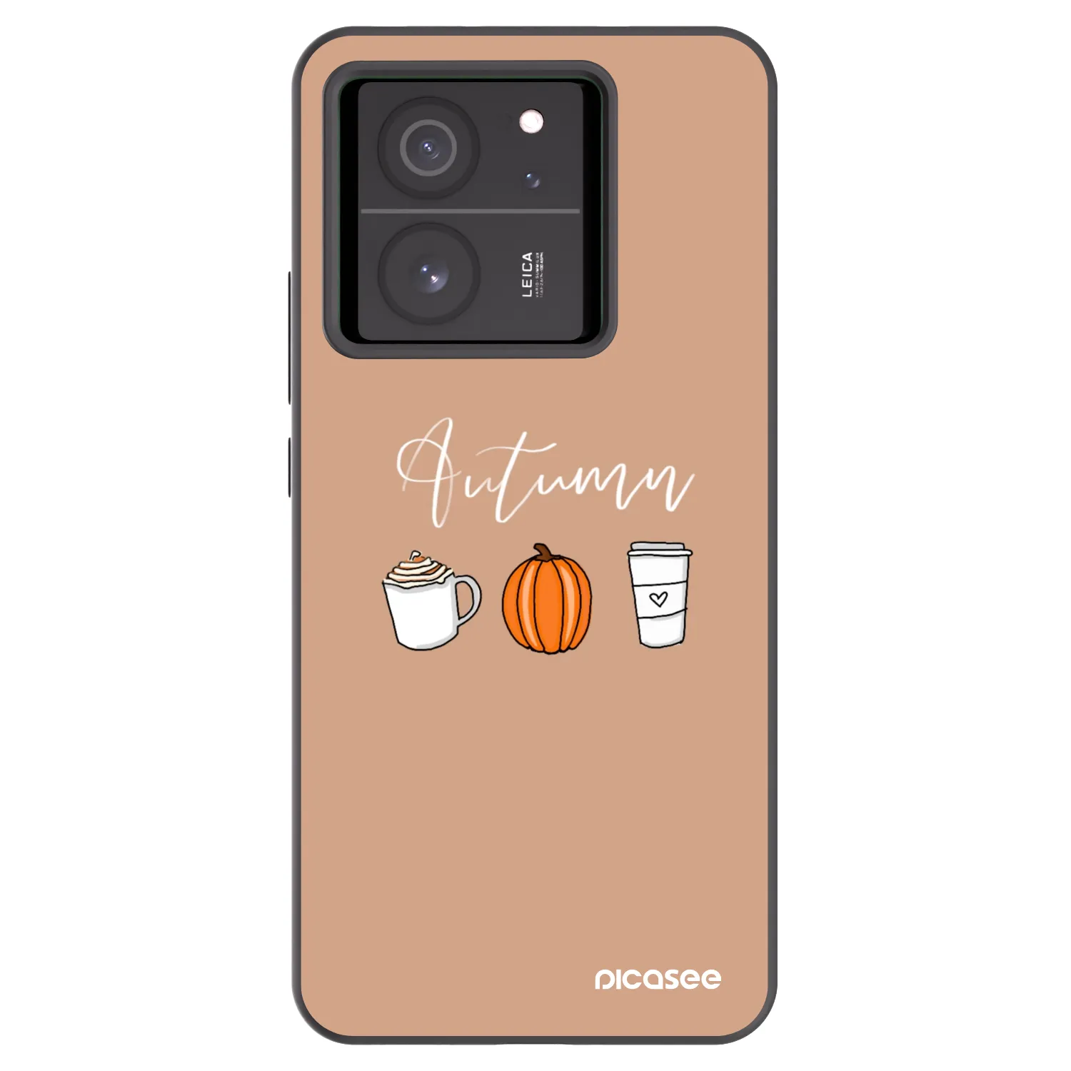 Picasee silikonový černý obal pro Xiaomi 13T - Autumn