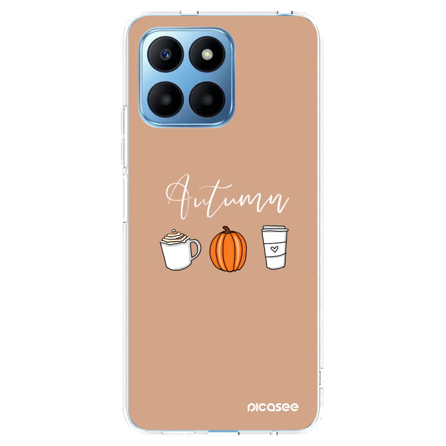 Picasee silikonový průhledný obal pro Honor 70 Lite - Autumn
