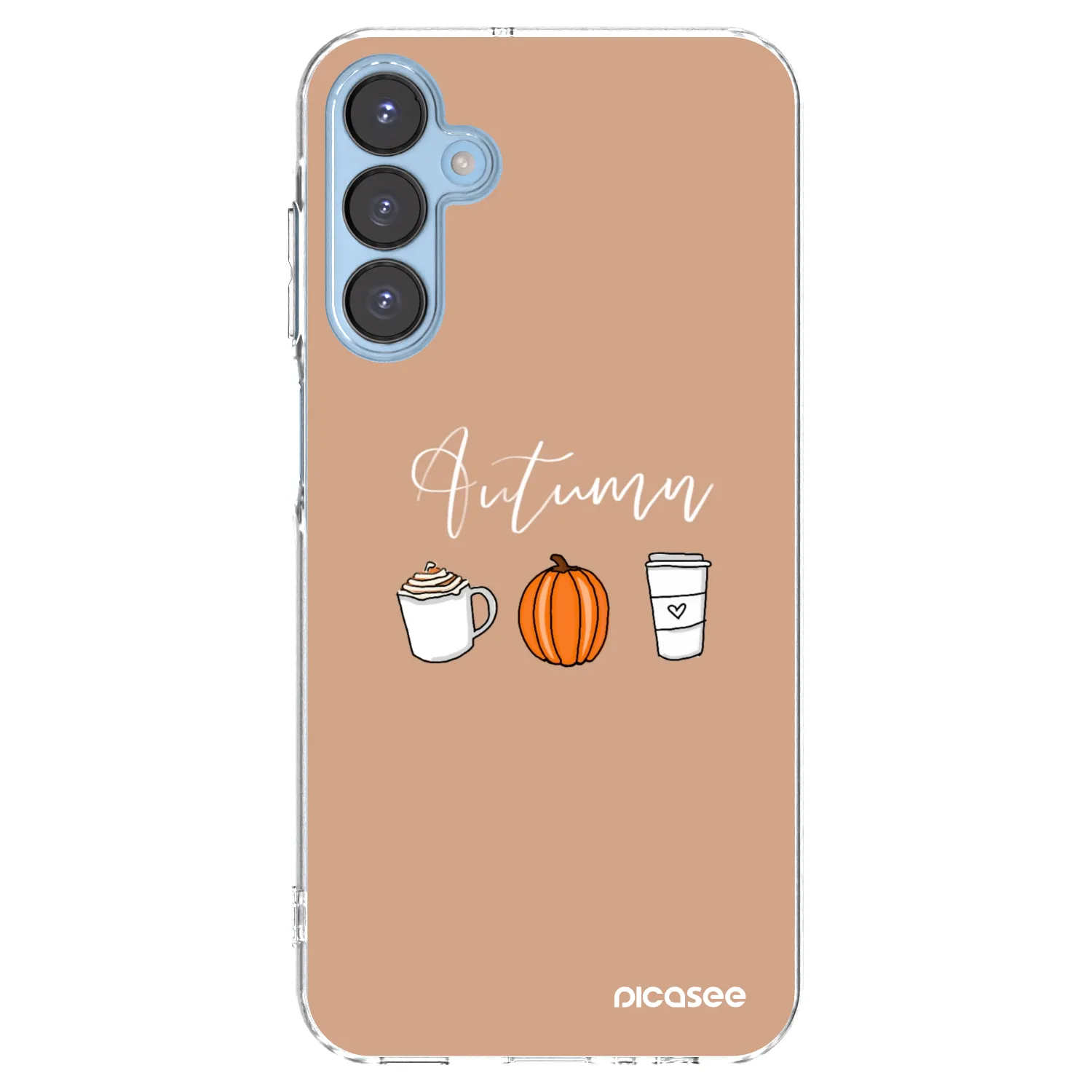 Picasee silikonový průhledný obal pro Samsung Galaxy A15 A156B 5G - Autumn