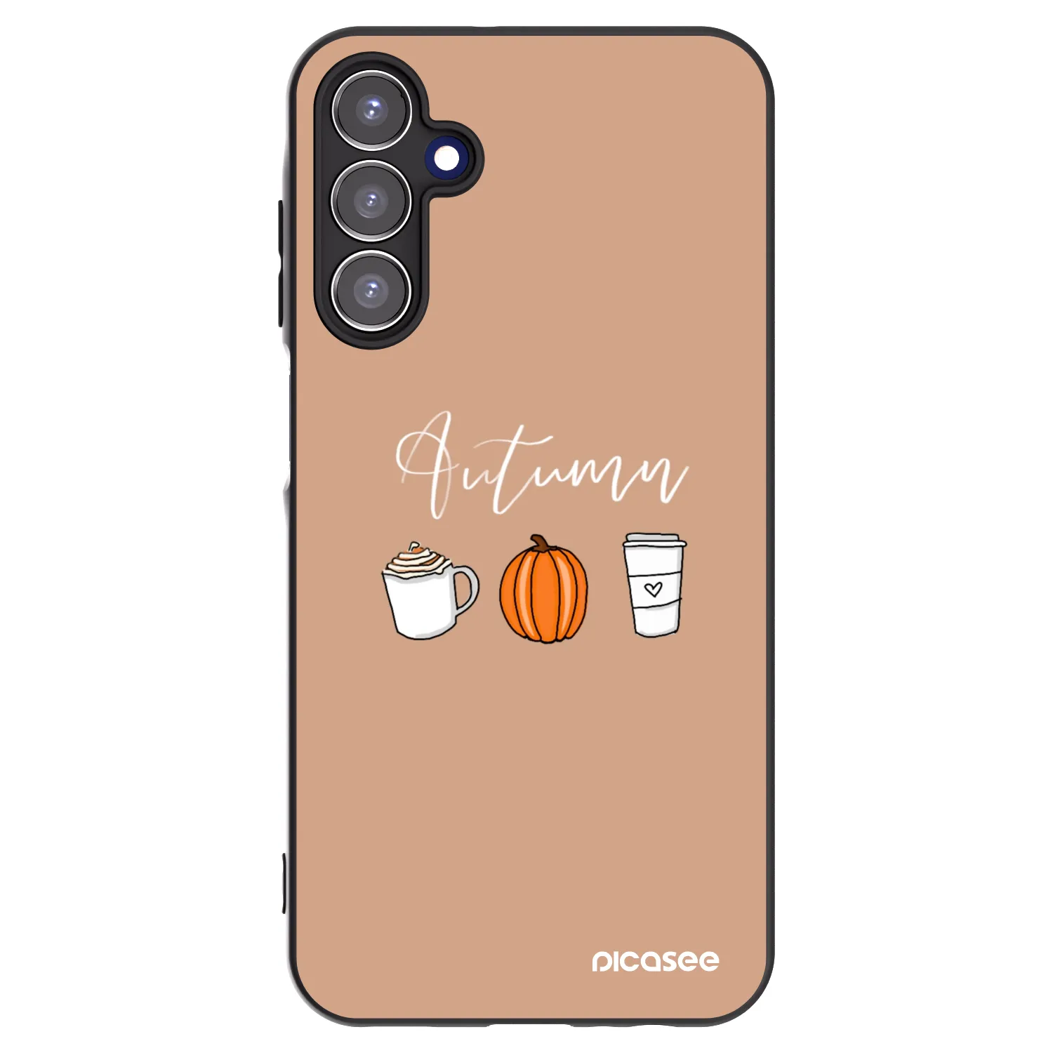 Picasee silikonový černý obal pro Samsung Galaxy A15 A155F 4G - Autumn