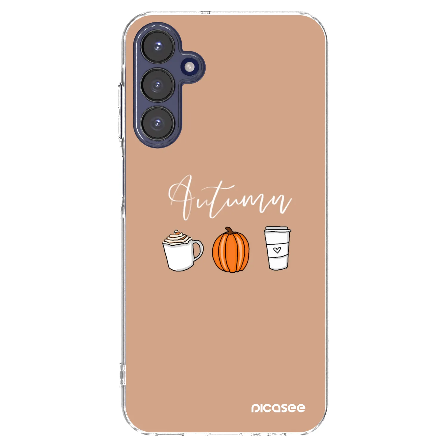 Picasee silikonový průhledný obal pro Samsung Galaxy A15 A155F 4G - Autumn