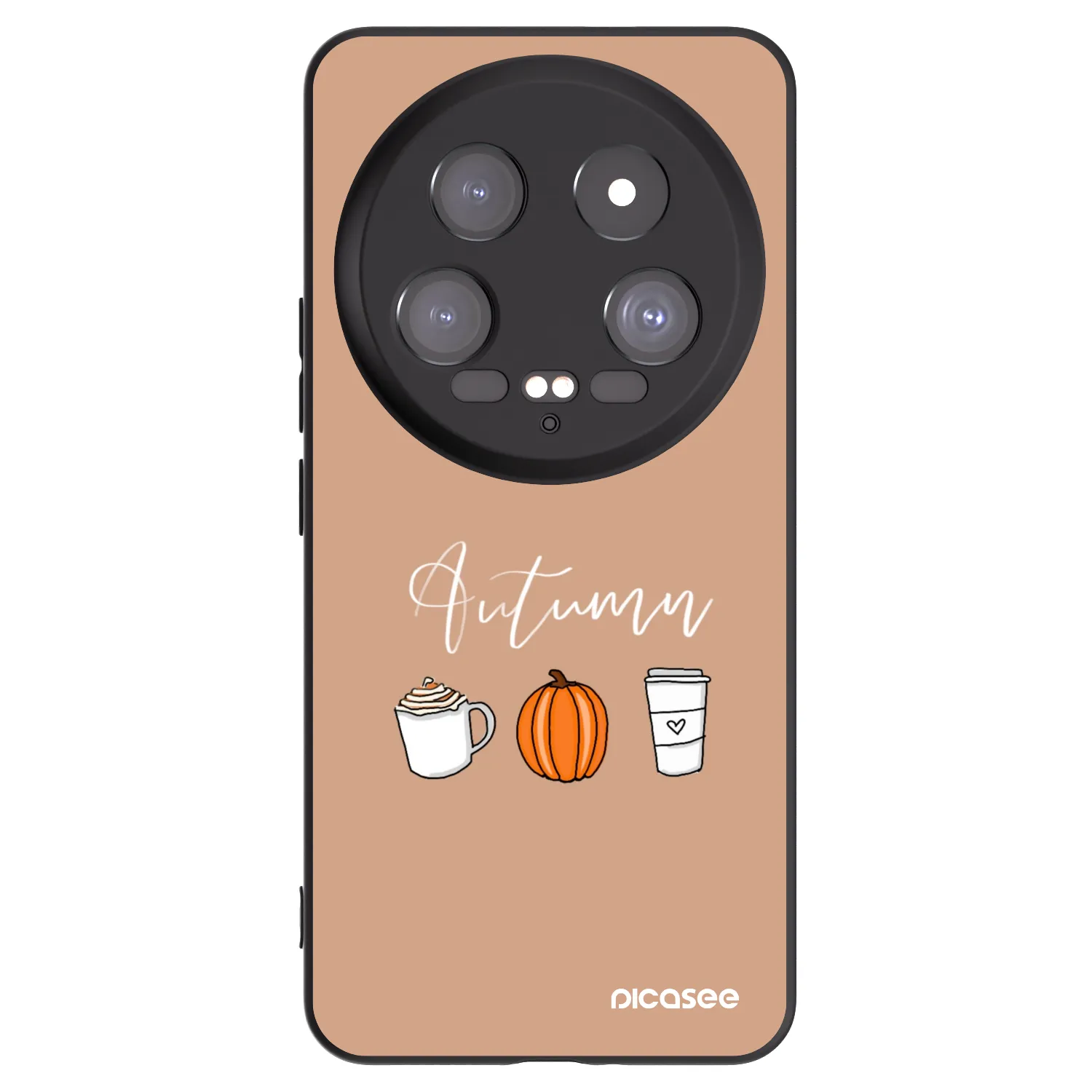 Picasee silikonový černý obal pro Xiaomi 14 Ultra - Autumn