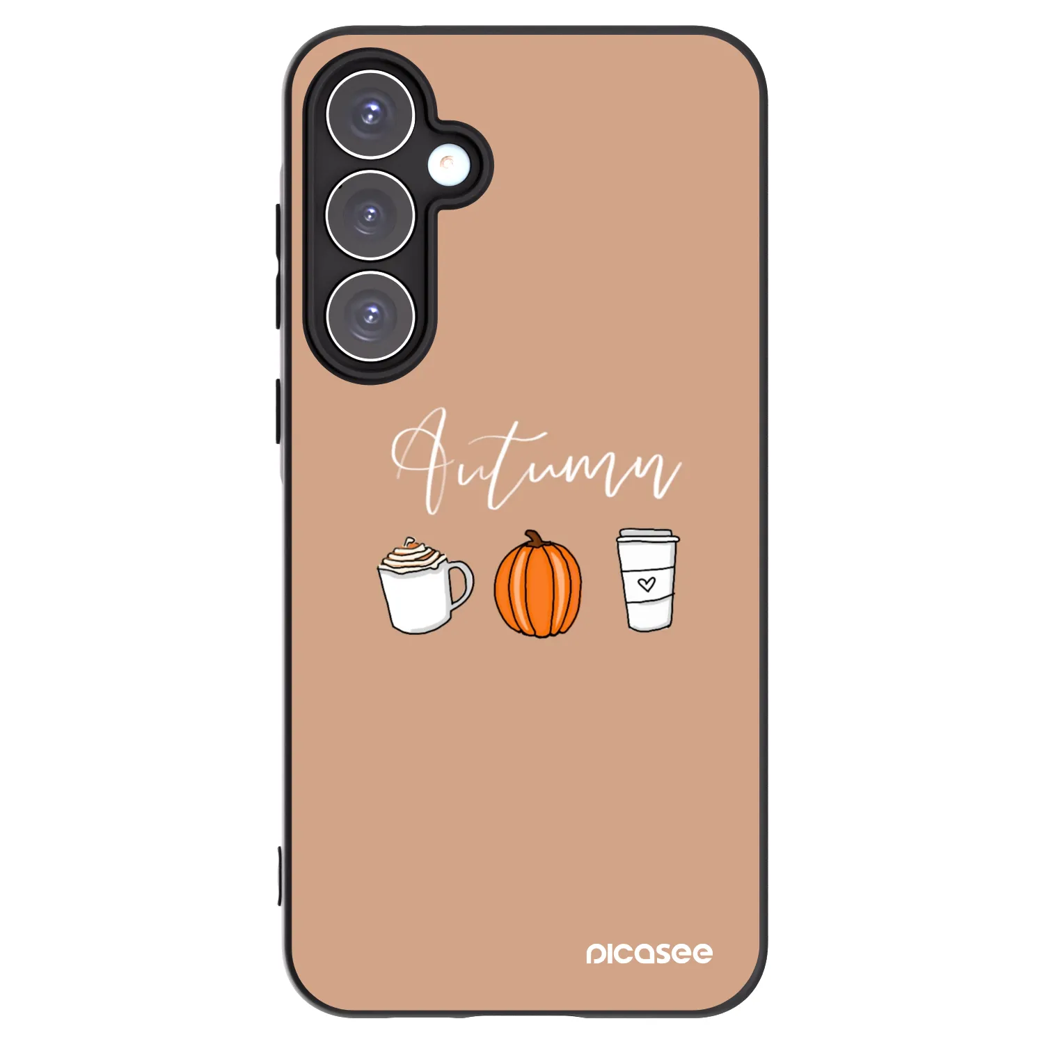 Picasee silikonový černý obal pro Samsung Galaxy A55 5G A556B - Autumn