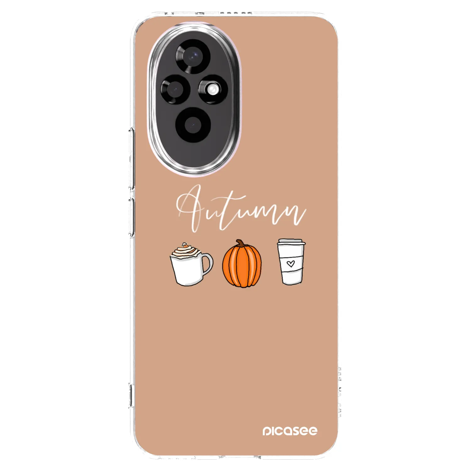 Picasee silikonový průhledný obal pro Honor 200 5G - Autumn