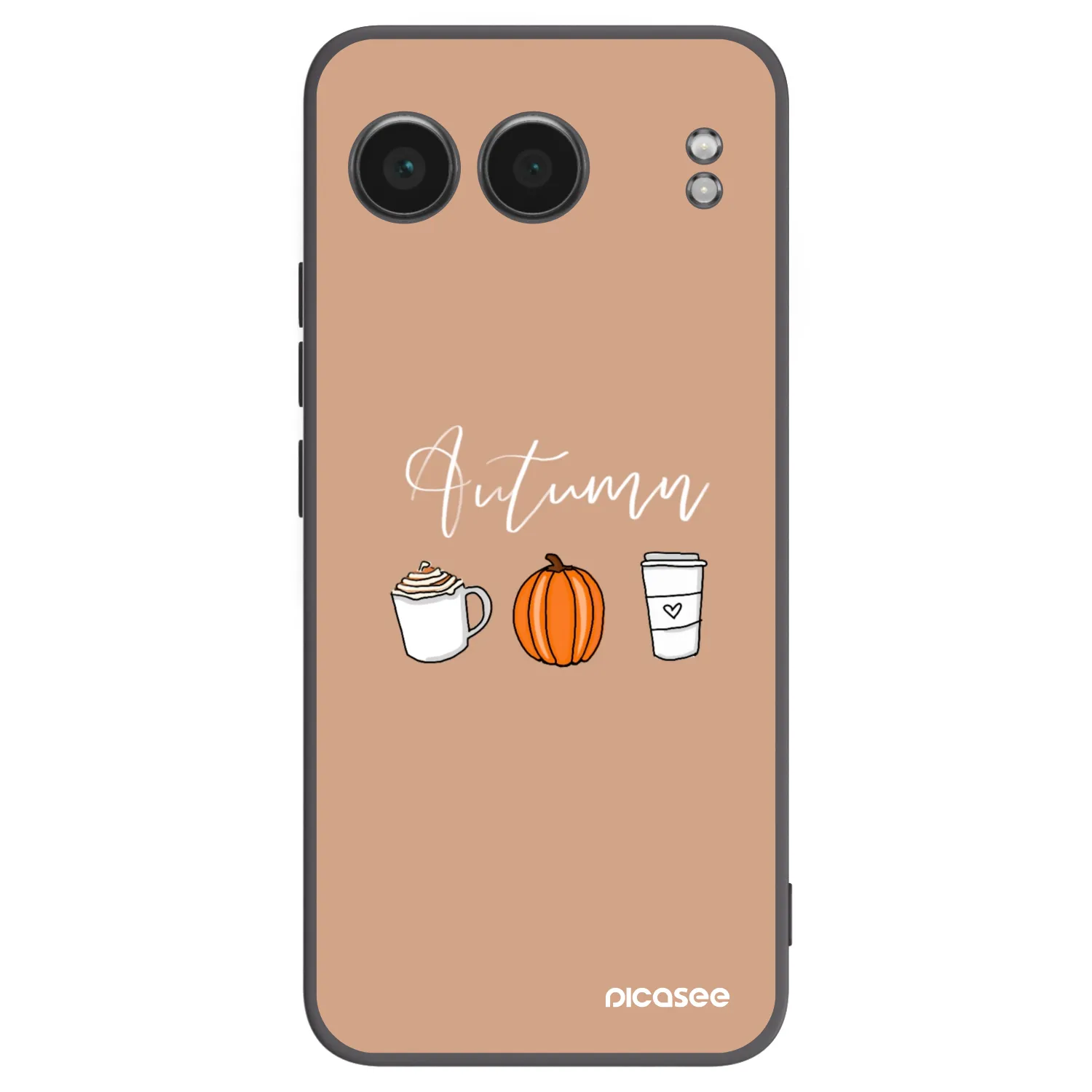 Picasee silikonový černý obal pro OnePlus Nord 4 - Autumn