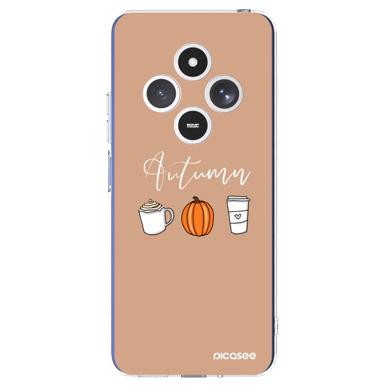 Picasee silikonový průhledný obal pro Xiaomi Redmi 14C - Autumn