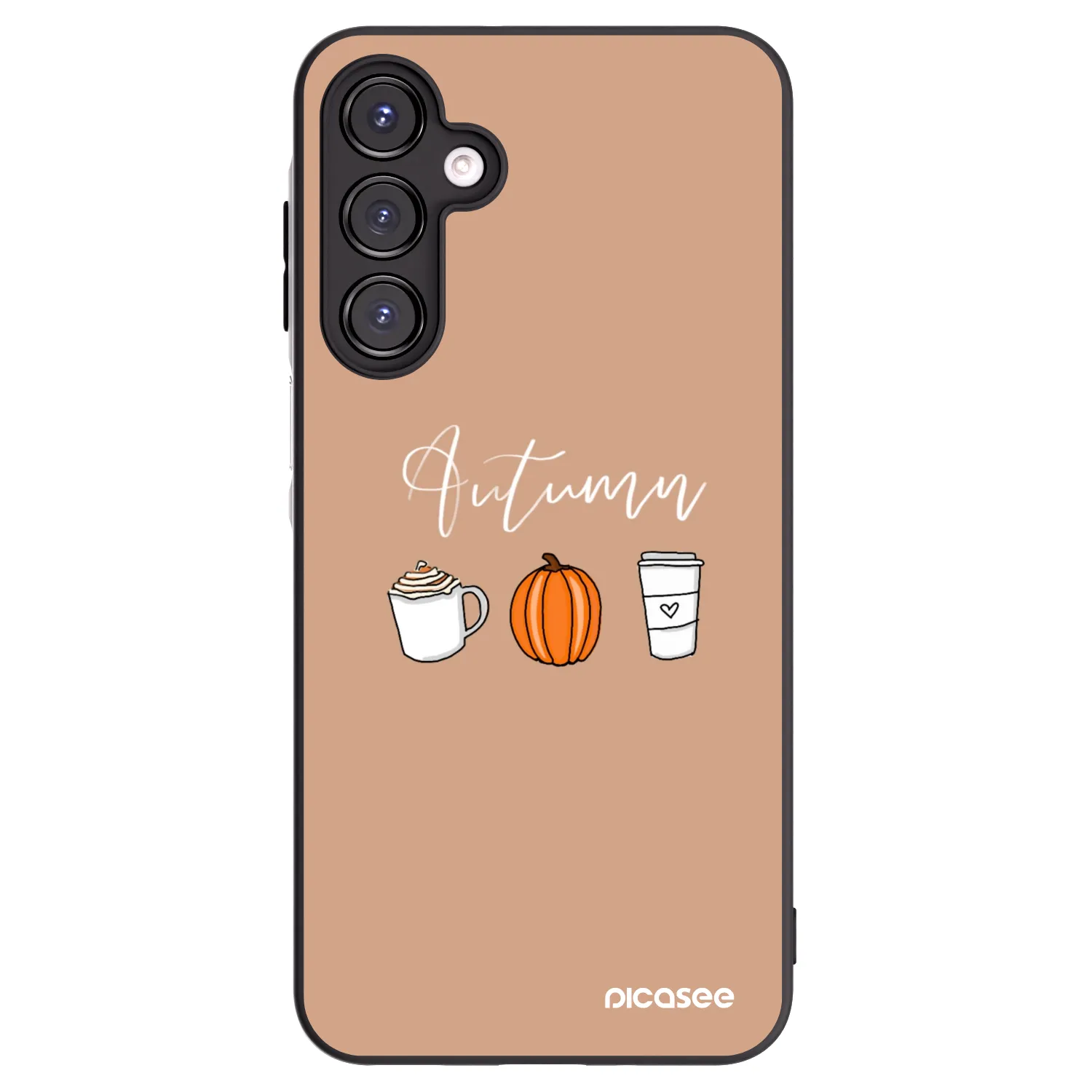 Picasee silikonový černý obal pro Samsung Galaxy A16 5G - Autumn