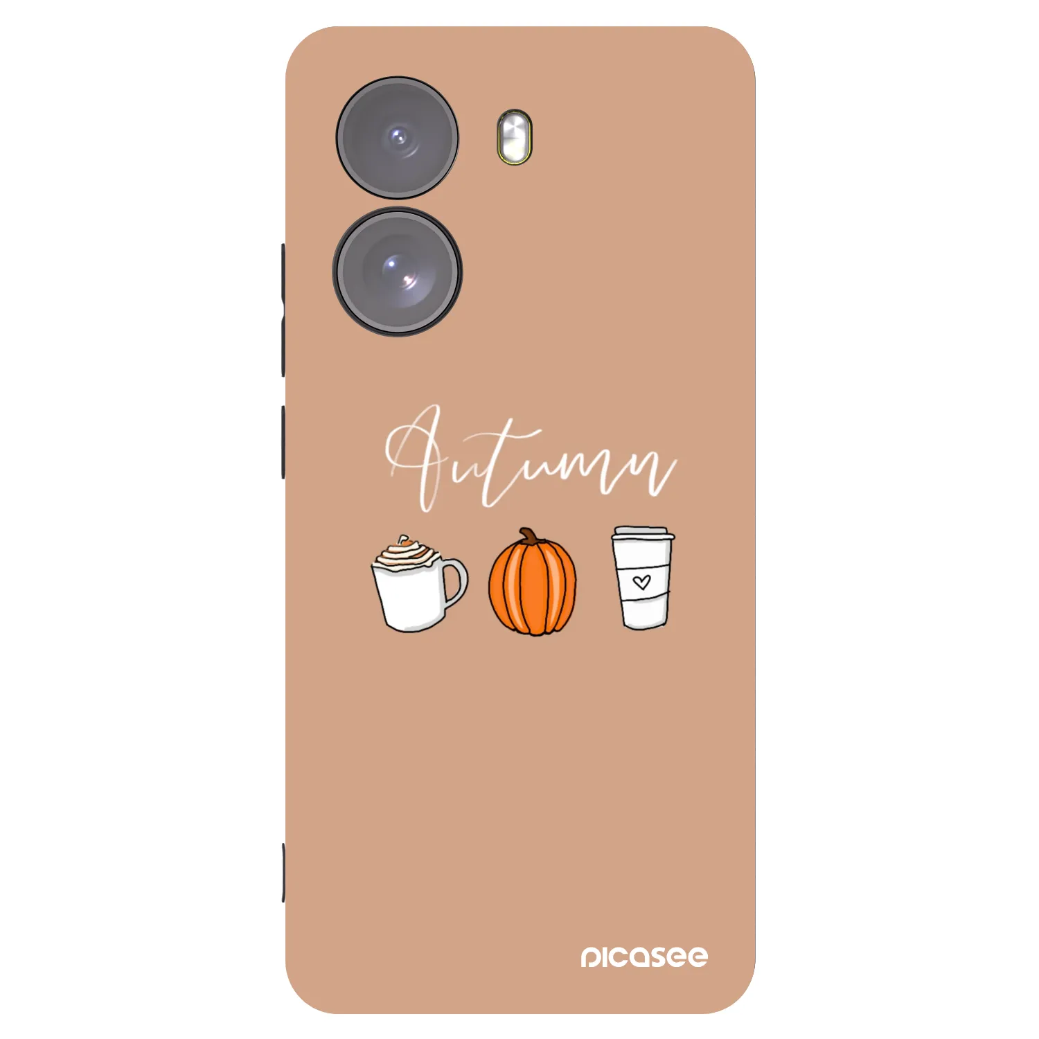 Picasee silikonový černý obal pro Xiaomi Poco X7 - Autumn