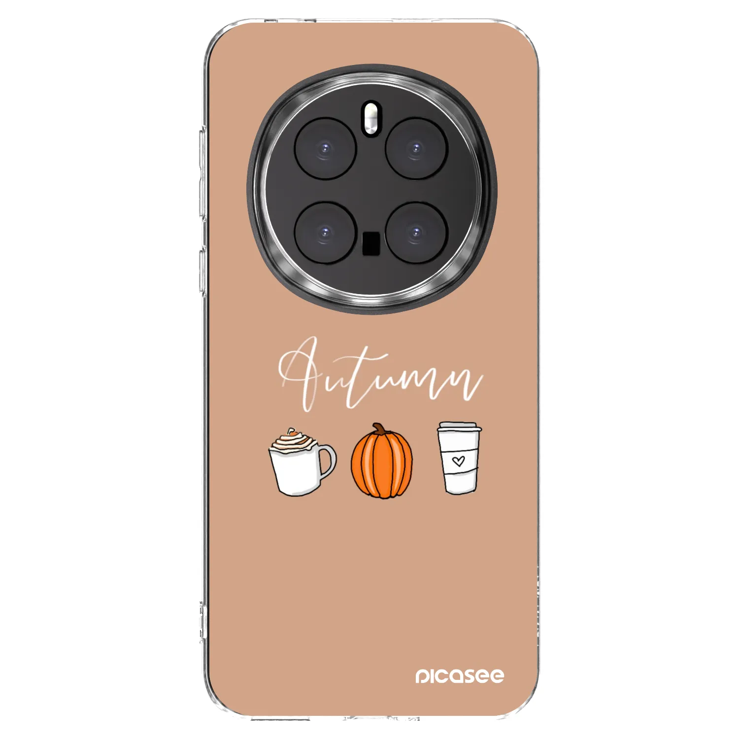 Picasee silikonový průhledný obal pro Honor Magic7 Pro 5G - Autumn