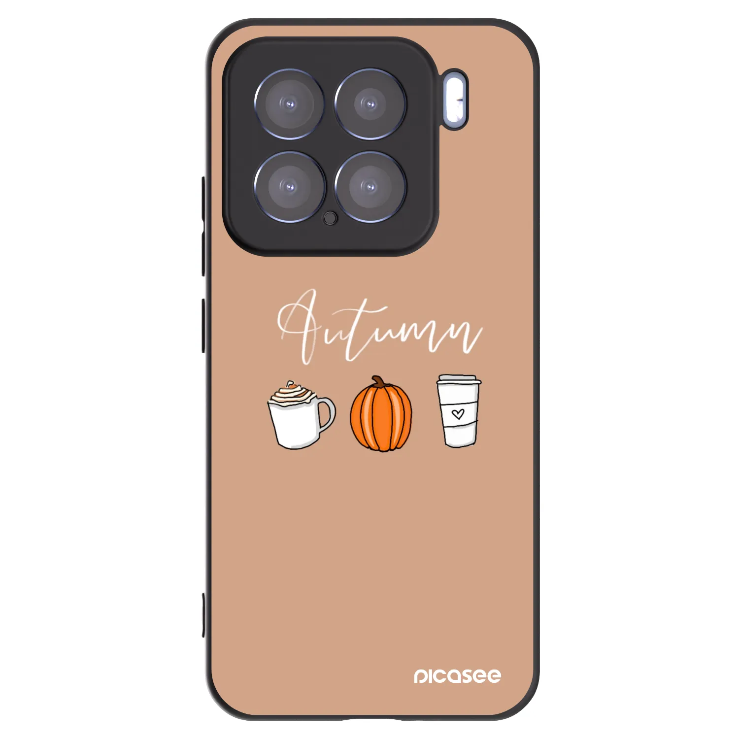 Picasee silikonový černý obal pro Xiaomi 15 - Autumn
