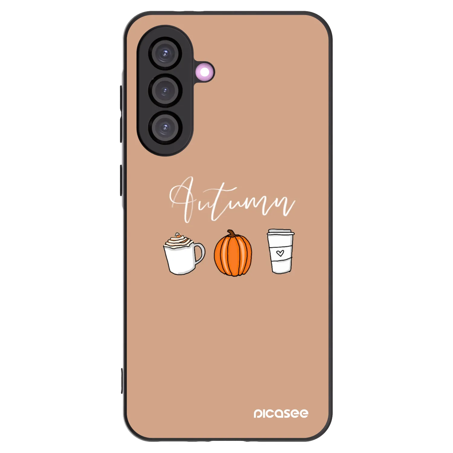 Picasee silikonový černý obal pro Samsung Galaxy A36 5G - Autumn