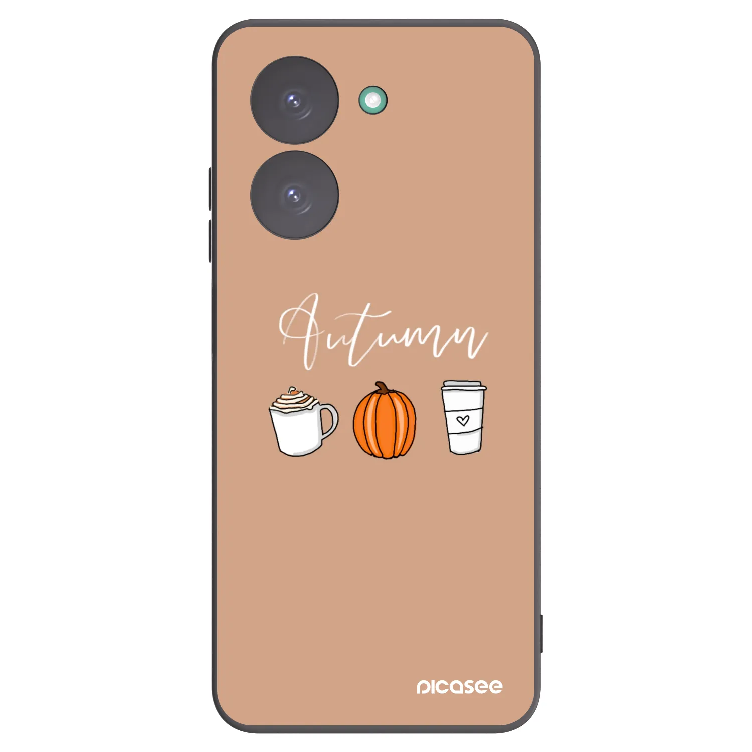 Picasee silikonový černý obal pro Xiaomi Redmi A5 - Autumn