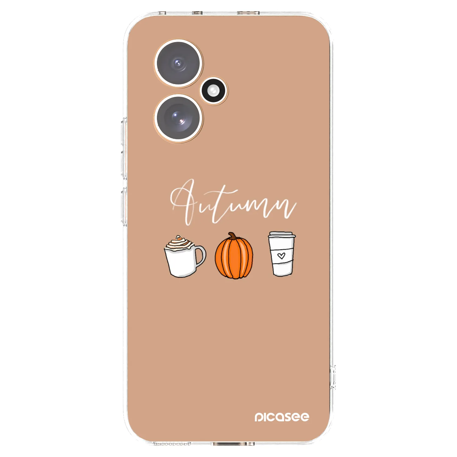 Picasee silikonový průhledný obal pro Honor 400 5G - Autumn