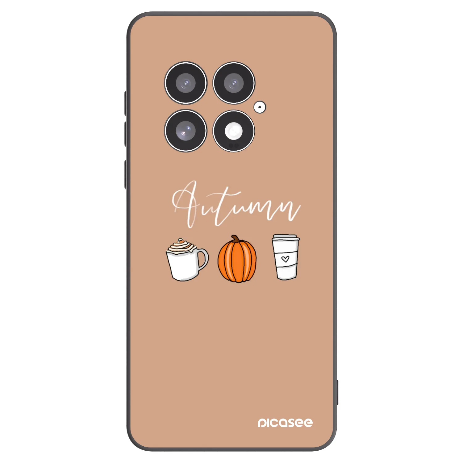 Picasee silikonový černý obal pro OnePlus 13 5G - Autumn