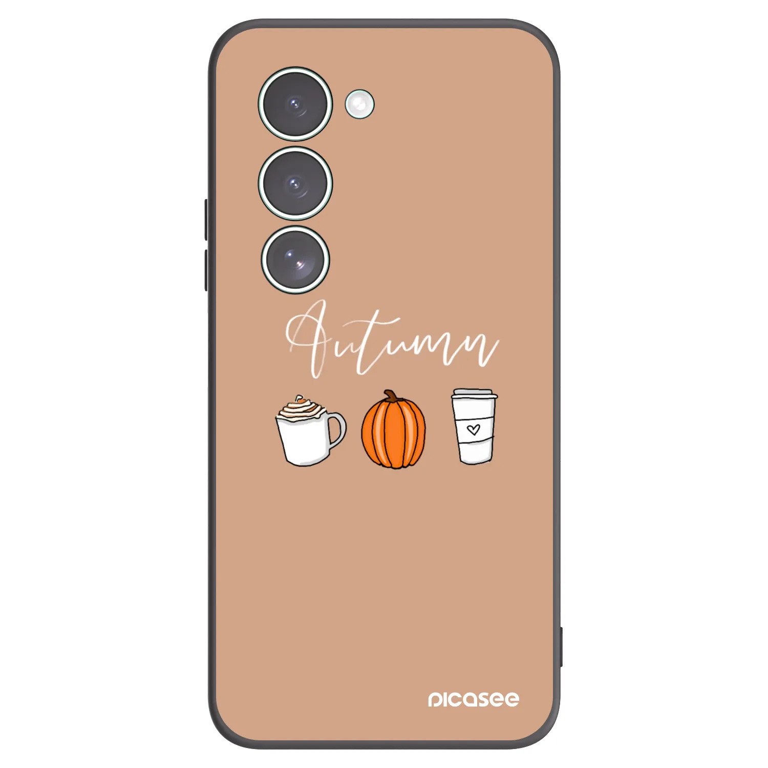 Picasee silikonový černý obal pro Xiaomi Redmi 15 5G - Autumn