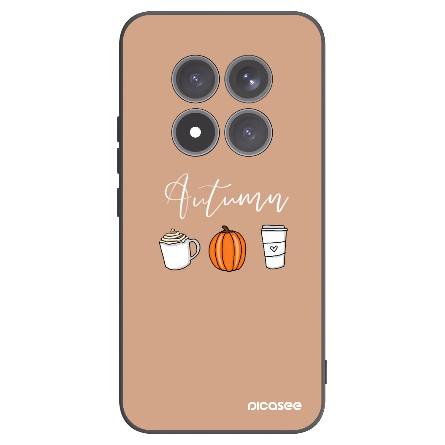 Picasee silikonový černý obal pro Xiaomi Redmi Note 15 Pro+ - Autumn