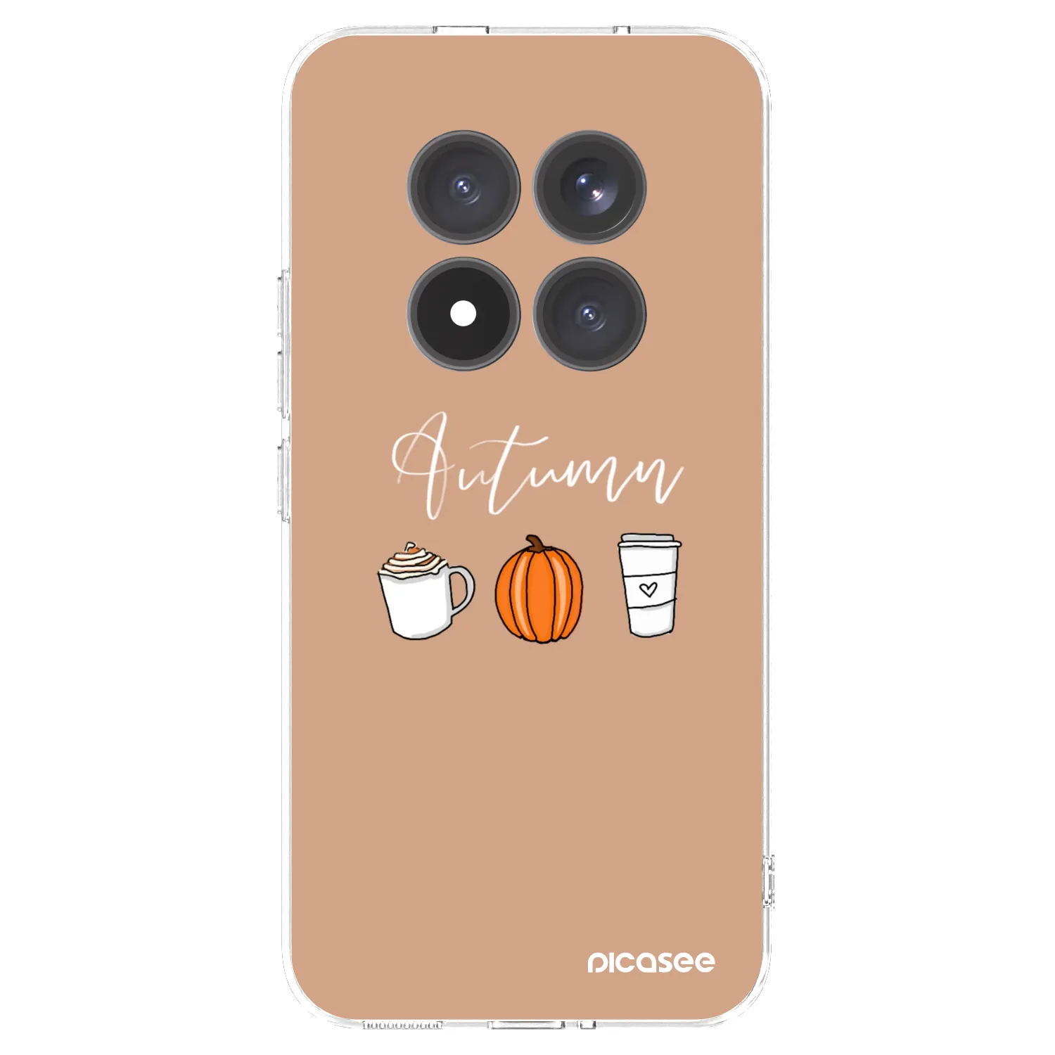 Picasee silikonový průhledný obal pro Xiaomi Redmi Note 15 Pro+ - Autumn