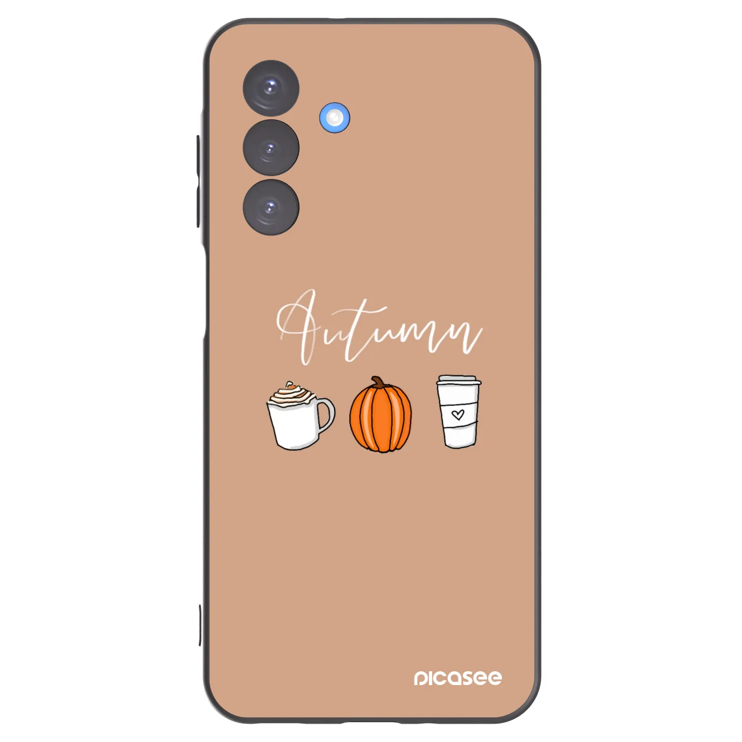 Picasee silikonový černý obal pro Samsung Galaxy A17 5G - Autumn