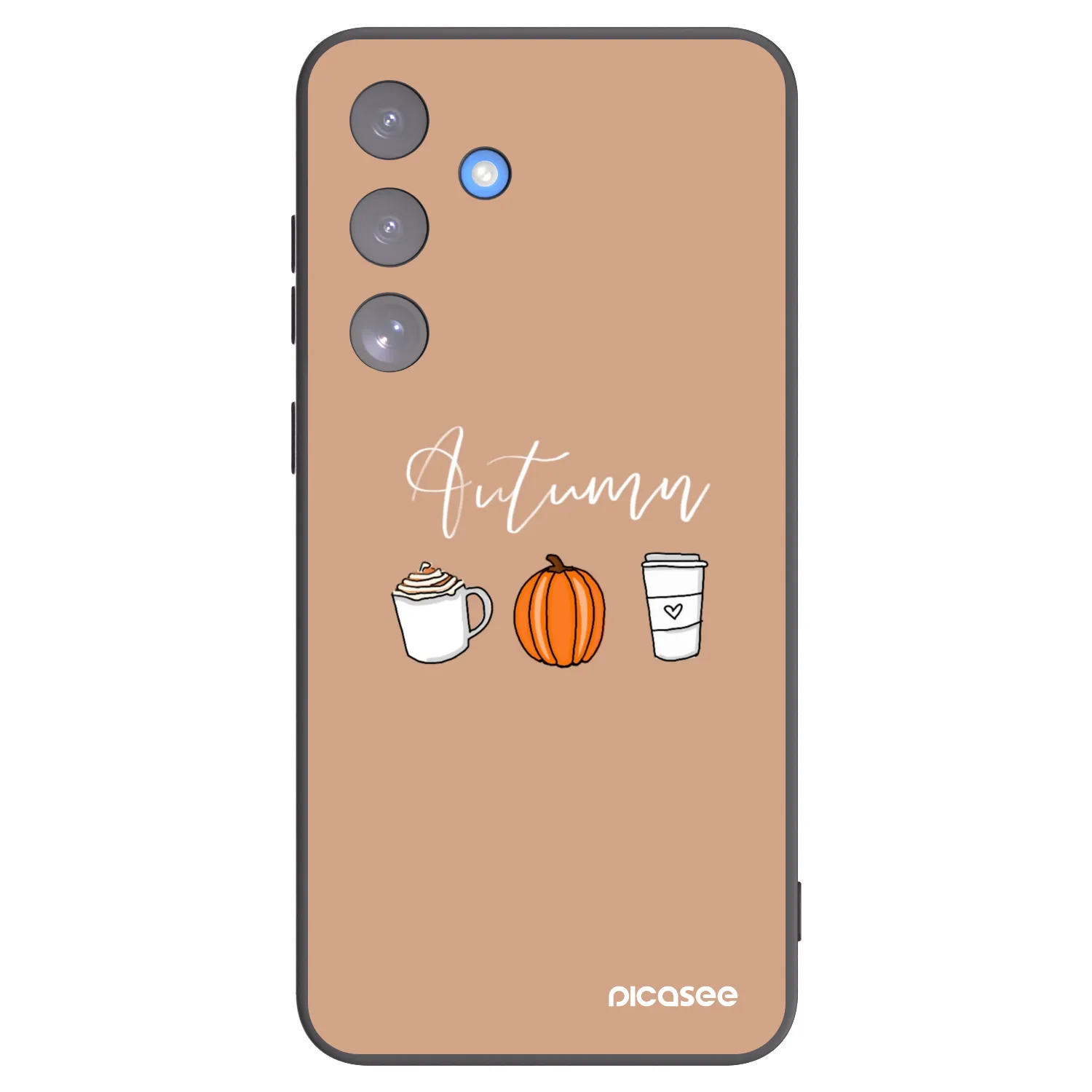 Picasee silikonový černý obal pro Samsung Galaxy S25 FE 5G - Autumn