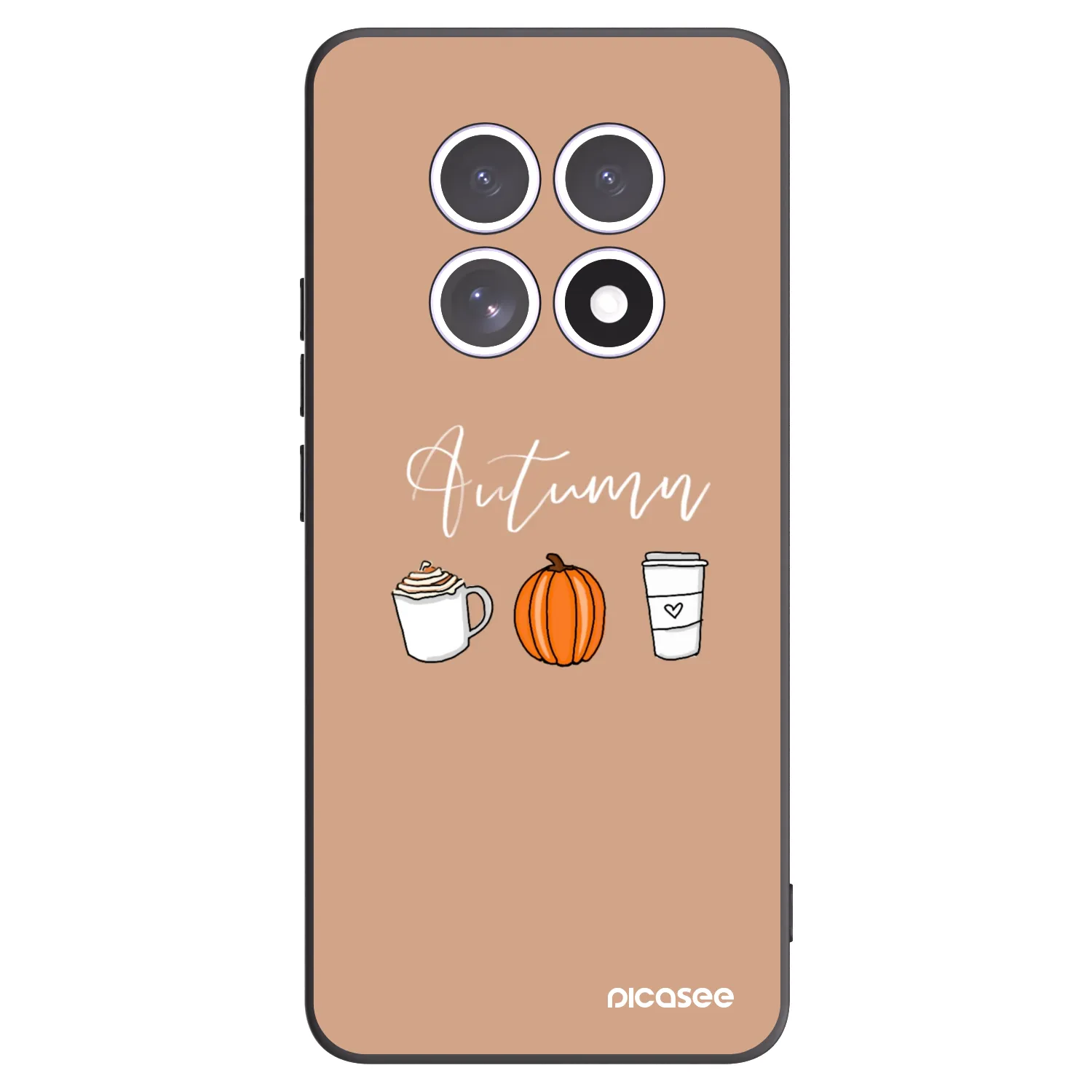 Picasee silikonový černý obal pro Xiaomi Redmi Note 15 4G - Autumn