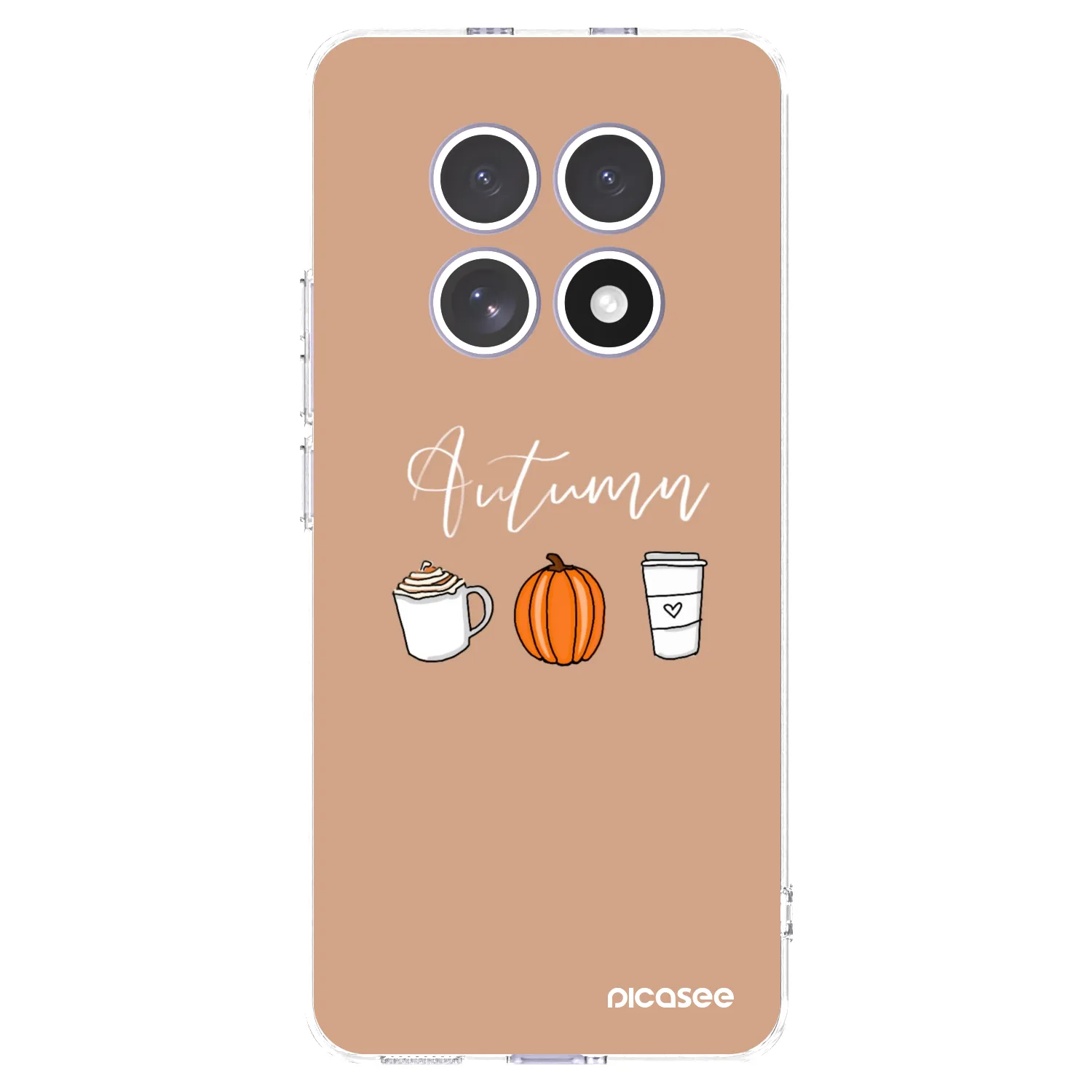 Picasee silikonový průhledný obal pro Xiaomi Redmi Note 15 4G - Autumn