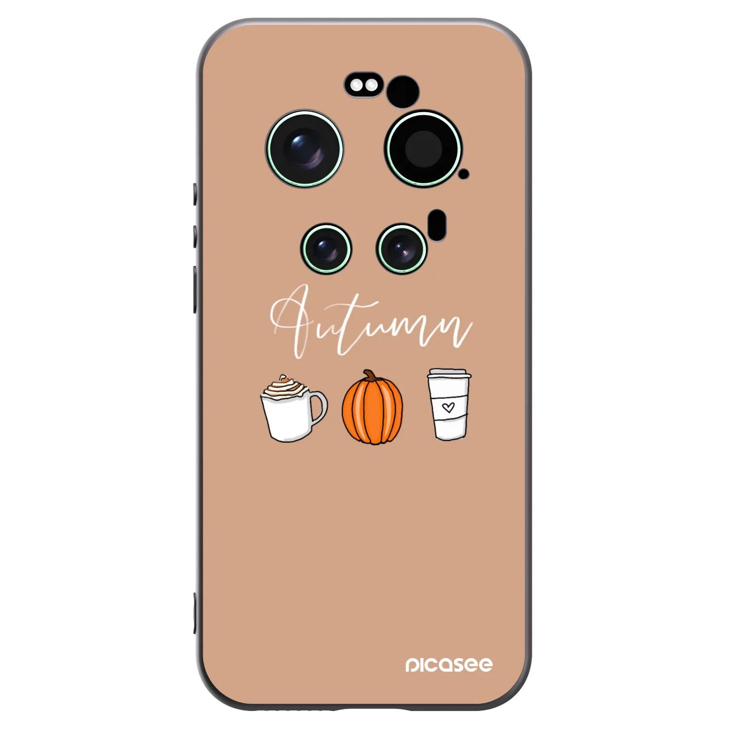 Picasee silikonový černý obal pro Xiaomi 17 Ultra - Autumn