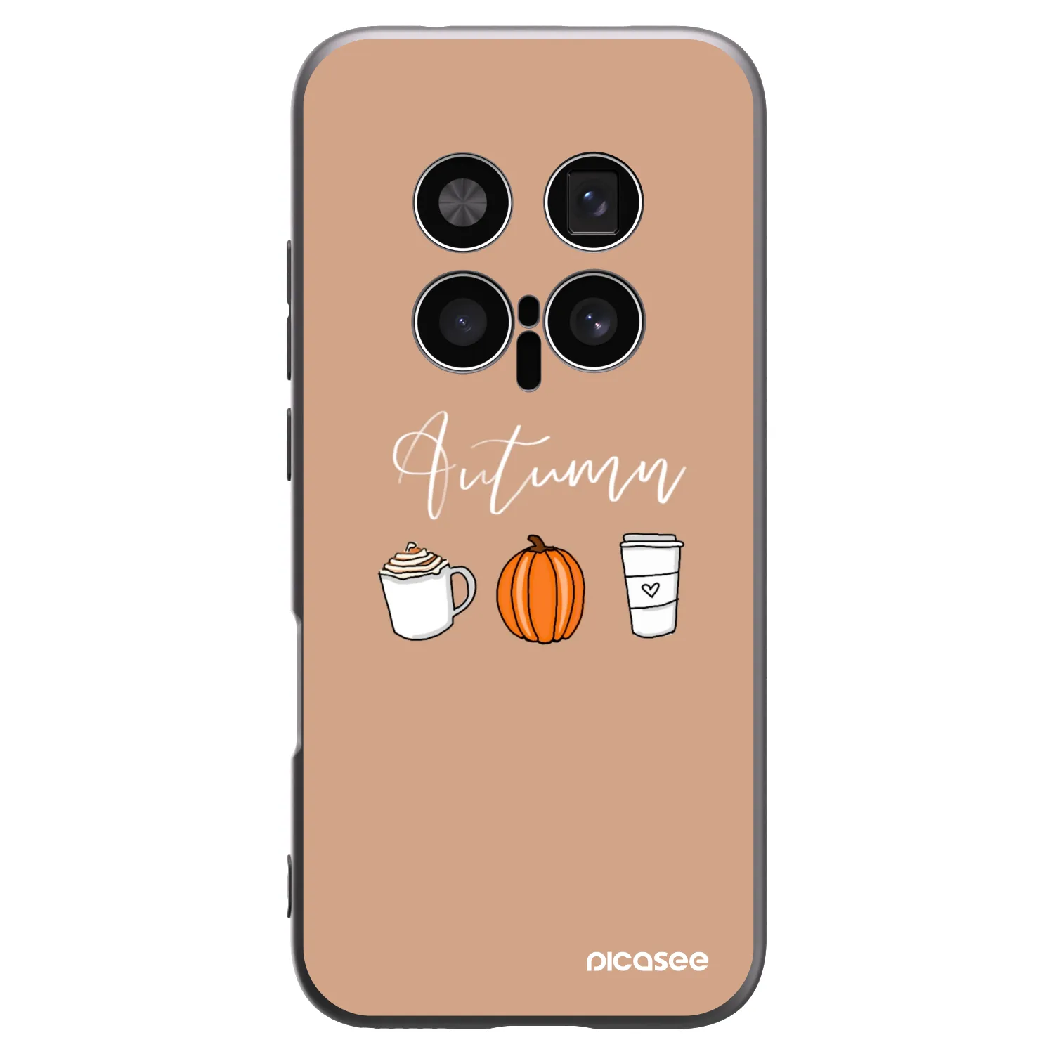 Picasee silikonový černý obal pro Honor Magic8 Pro 5G - Autumn