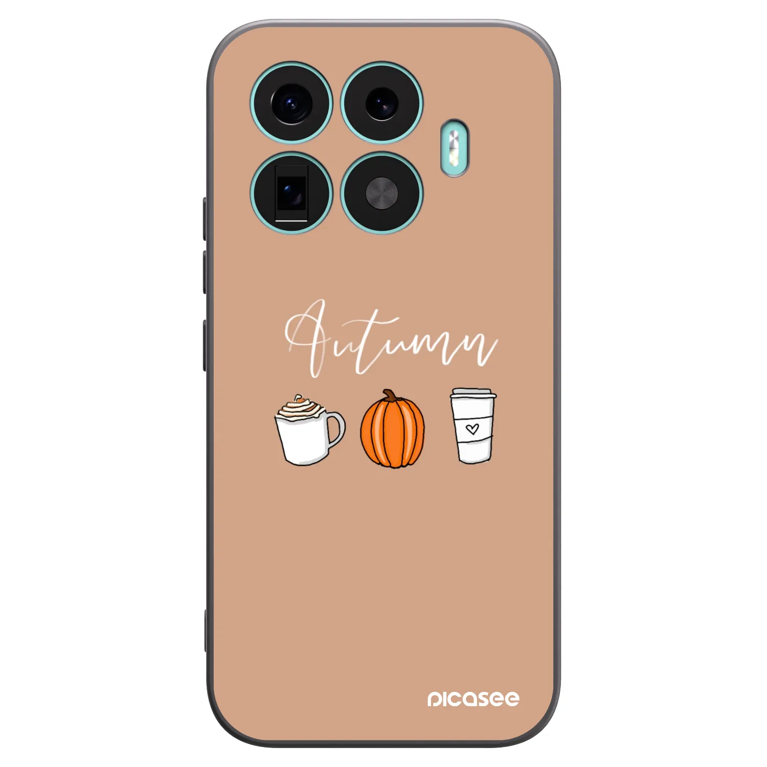 Picasee silikonový černý obal pro Xiaomi 17T - Autumn