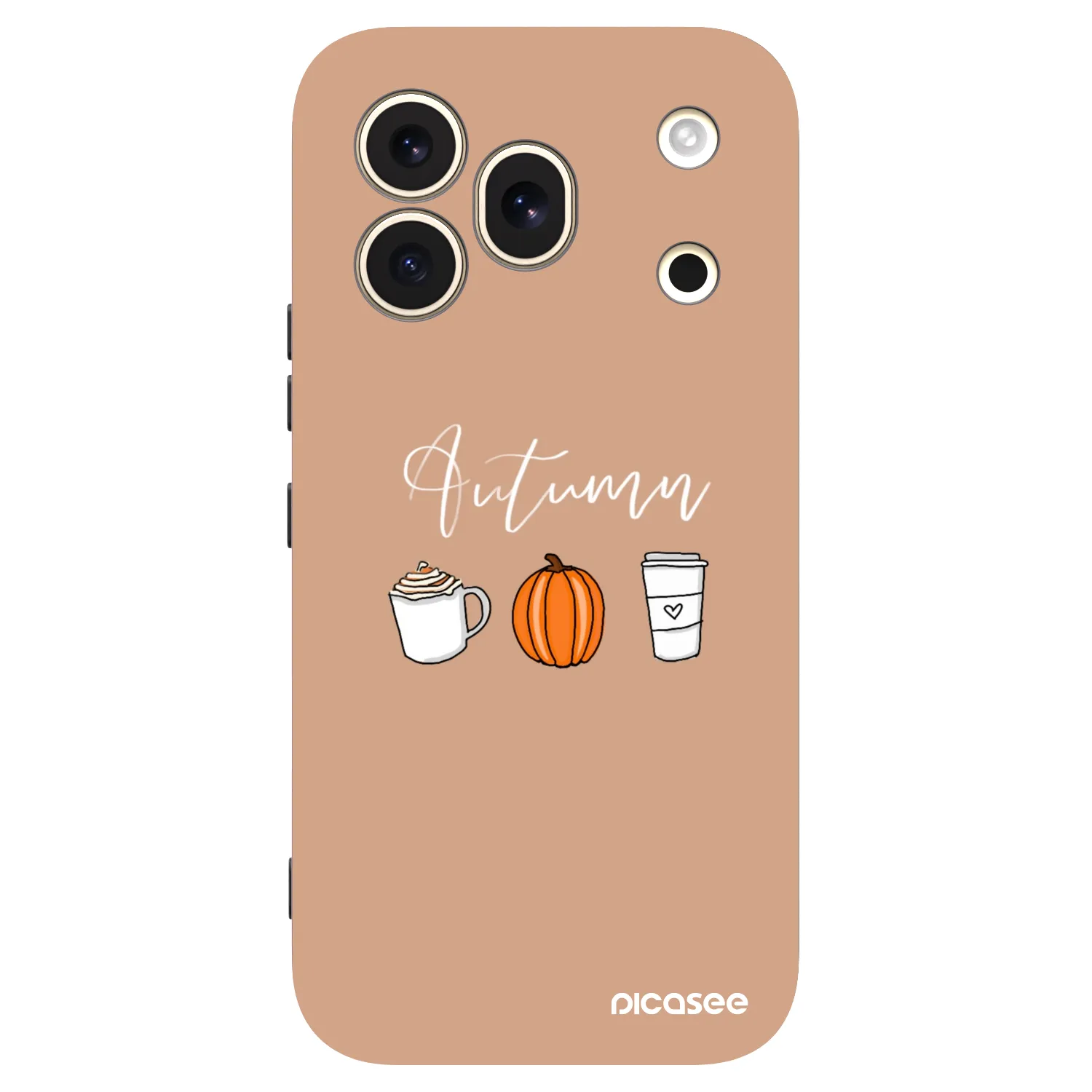 Picasee silikonový černý obal pro Honor 600 Pro - Autumn