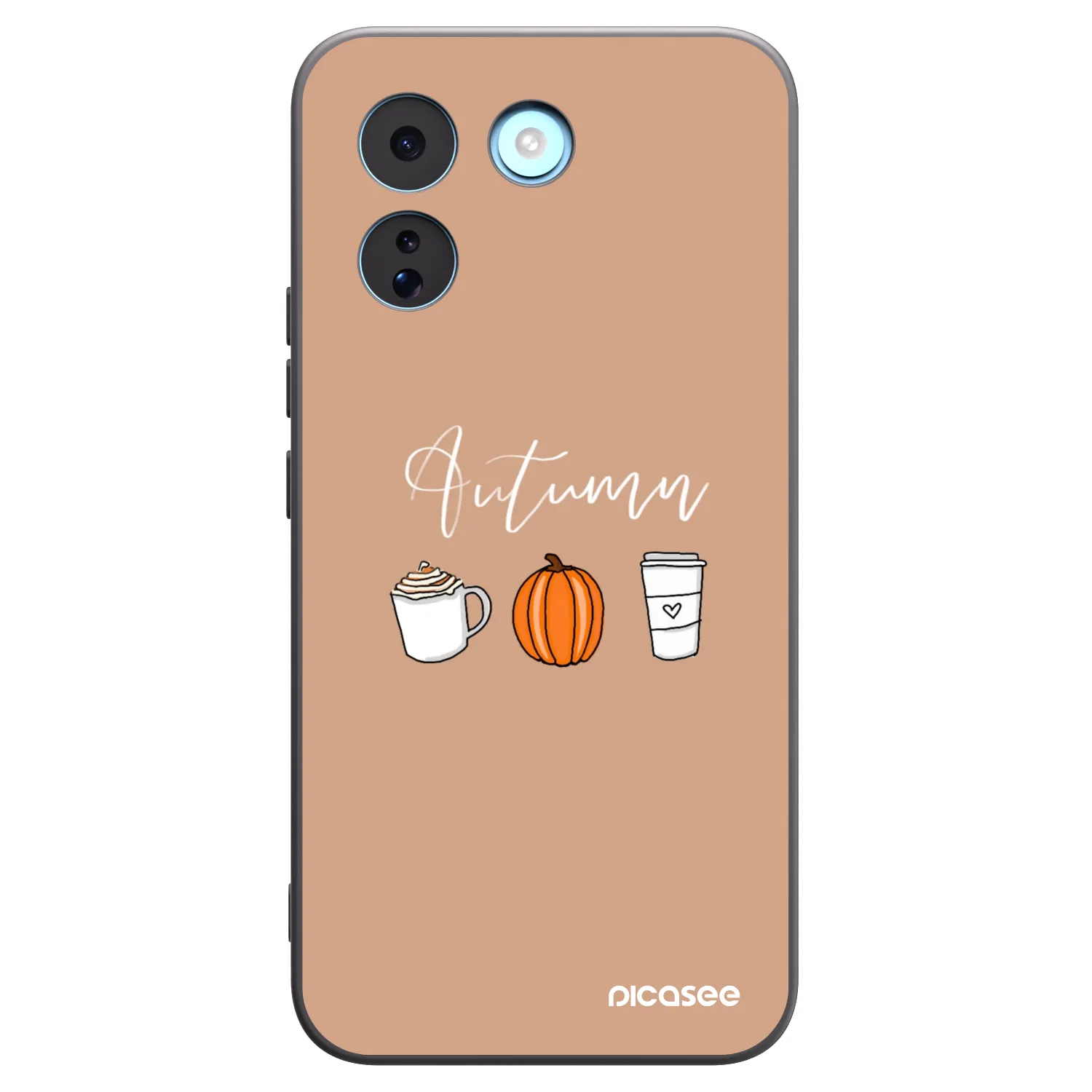 Picasee silikonový černý obal pro Xiaomi Redmi Note 17 Pro MAX 5G - Autumn