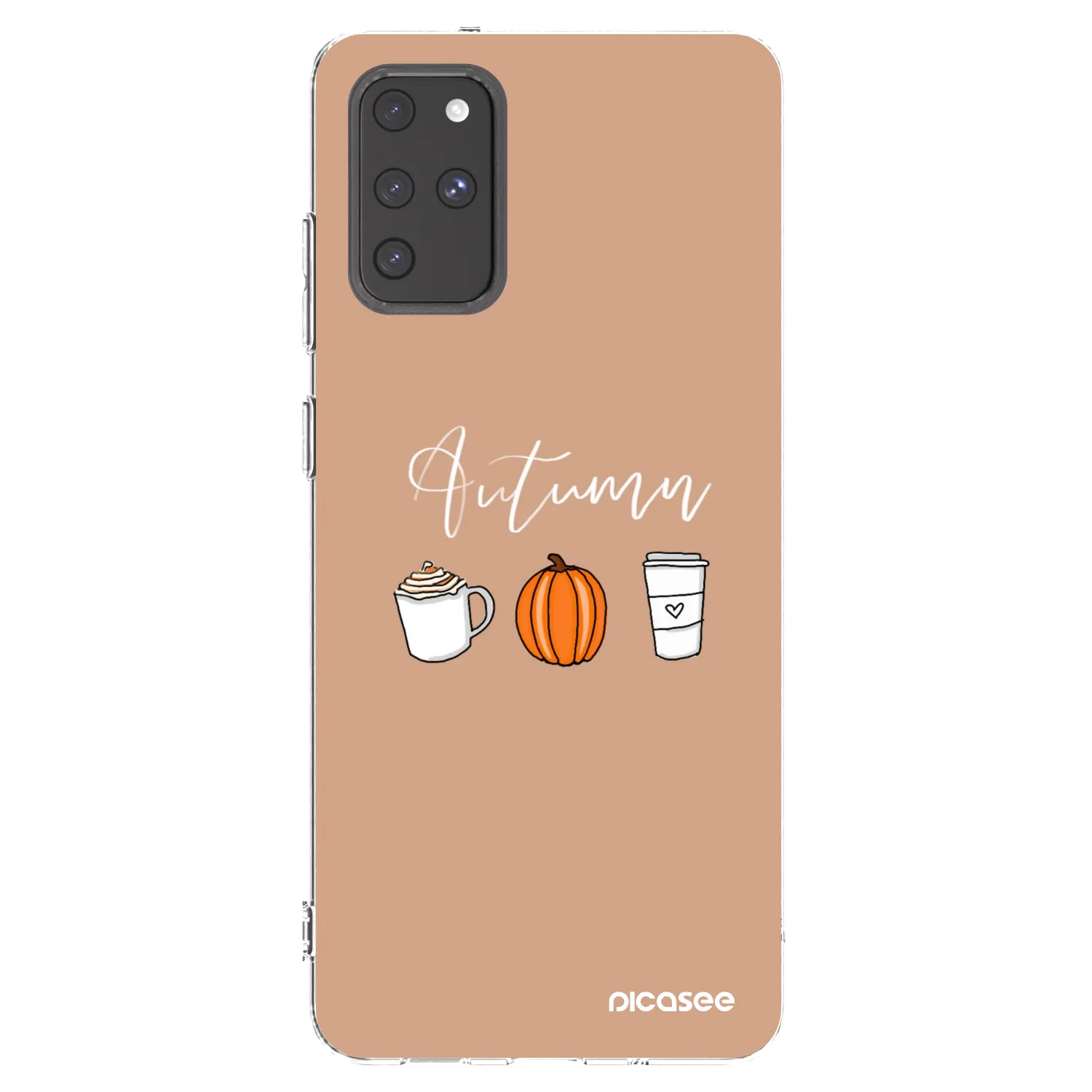 Picasee silikonový průhledný obal pro Samsung Galaxy S20+ G985F - Autumn
