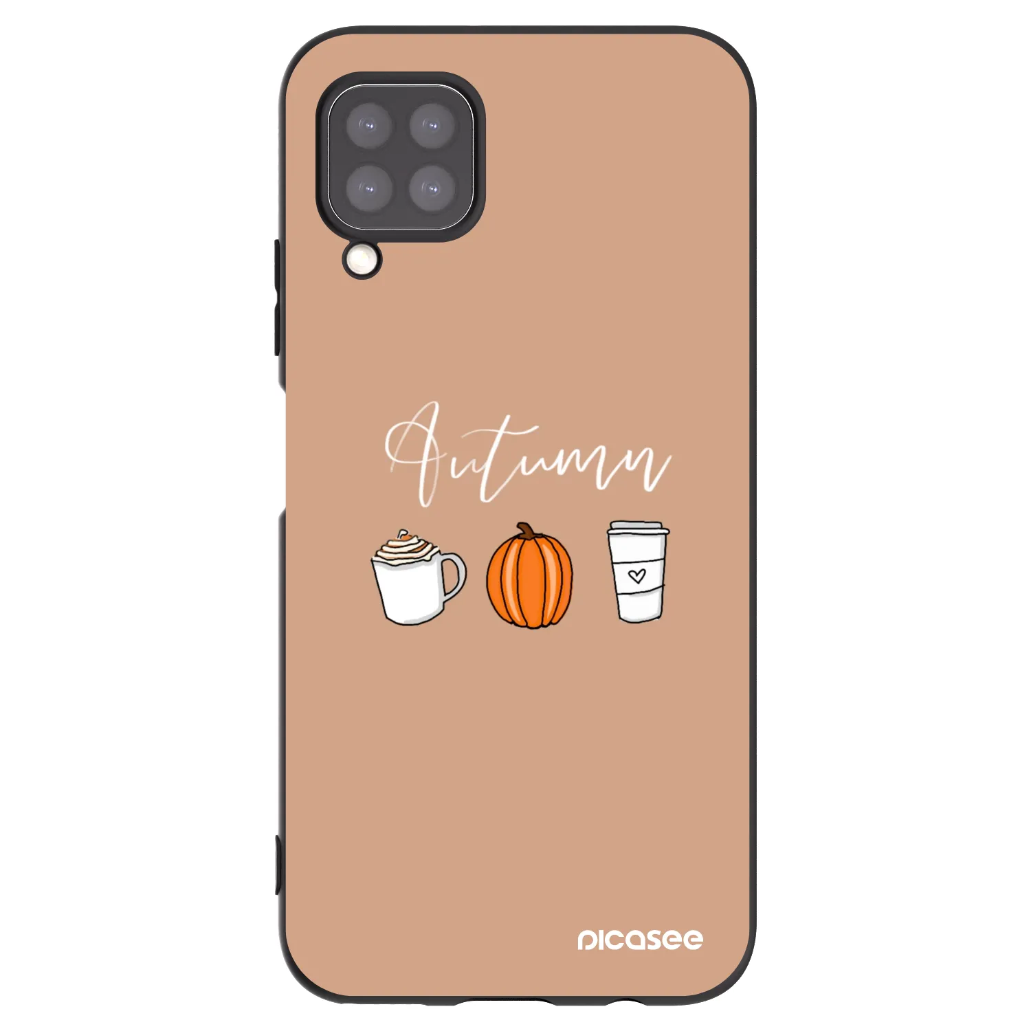 Picasee silikonový černý obal pro Huawei P40 Lite - Autumn