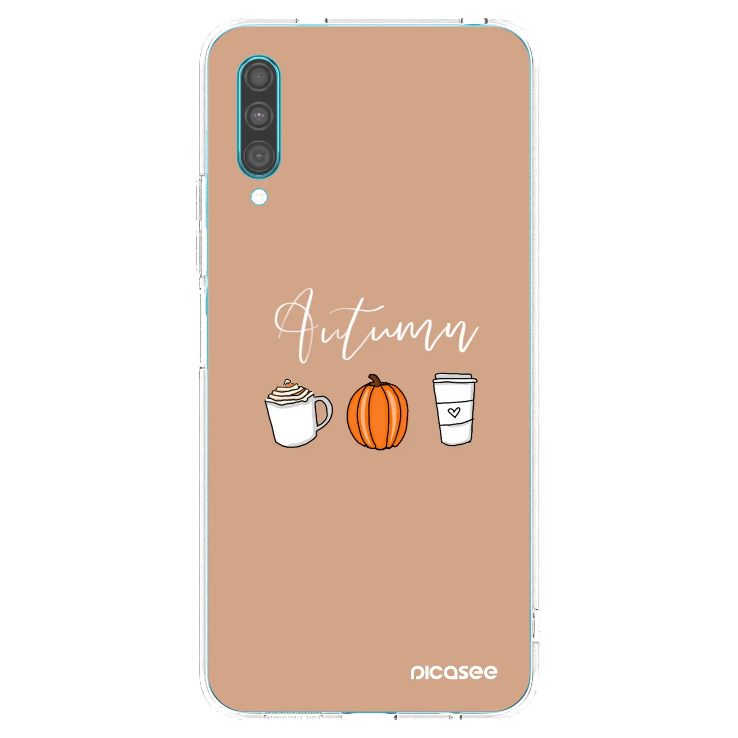 Picasee silikonový průhledný obal pro Samsung Galaxy A30s A307F - Autumn