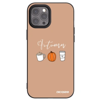 Picasee silikonový černý obal pro Apple iPhone 12 Pro Max - Autumn