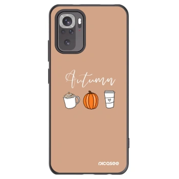 Picasee silikonový černý obal pro Xiaomi Redmi Note 10S - Autumn