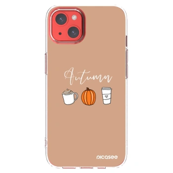 Picasee silikonový průhledný obal pro Apple iPhone 13 - Autumn